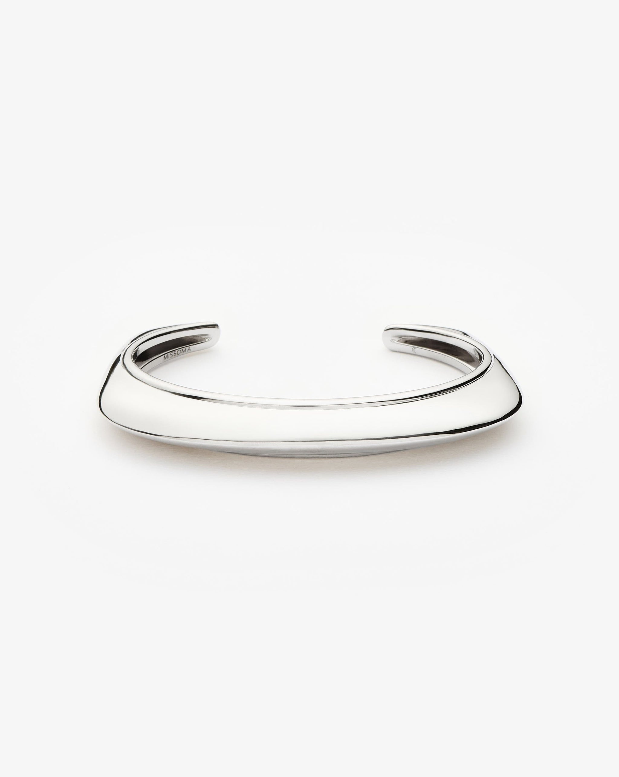 Hera Dome Statement Cuff Bracelet | Silver Plated Bracelets Missoma