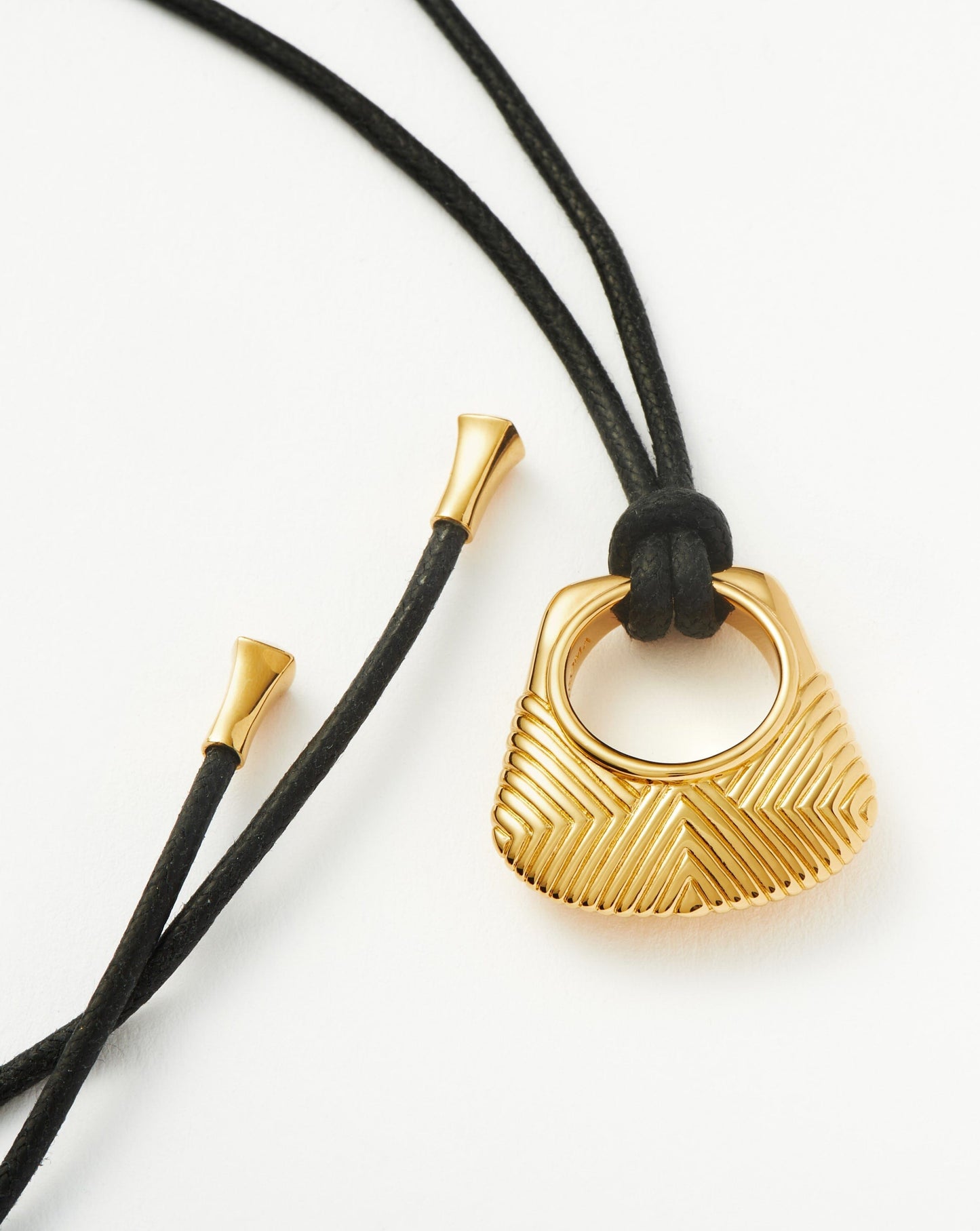 Hera Ridge Pendant Cord Necklace Necklaces Missoma