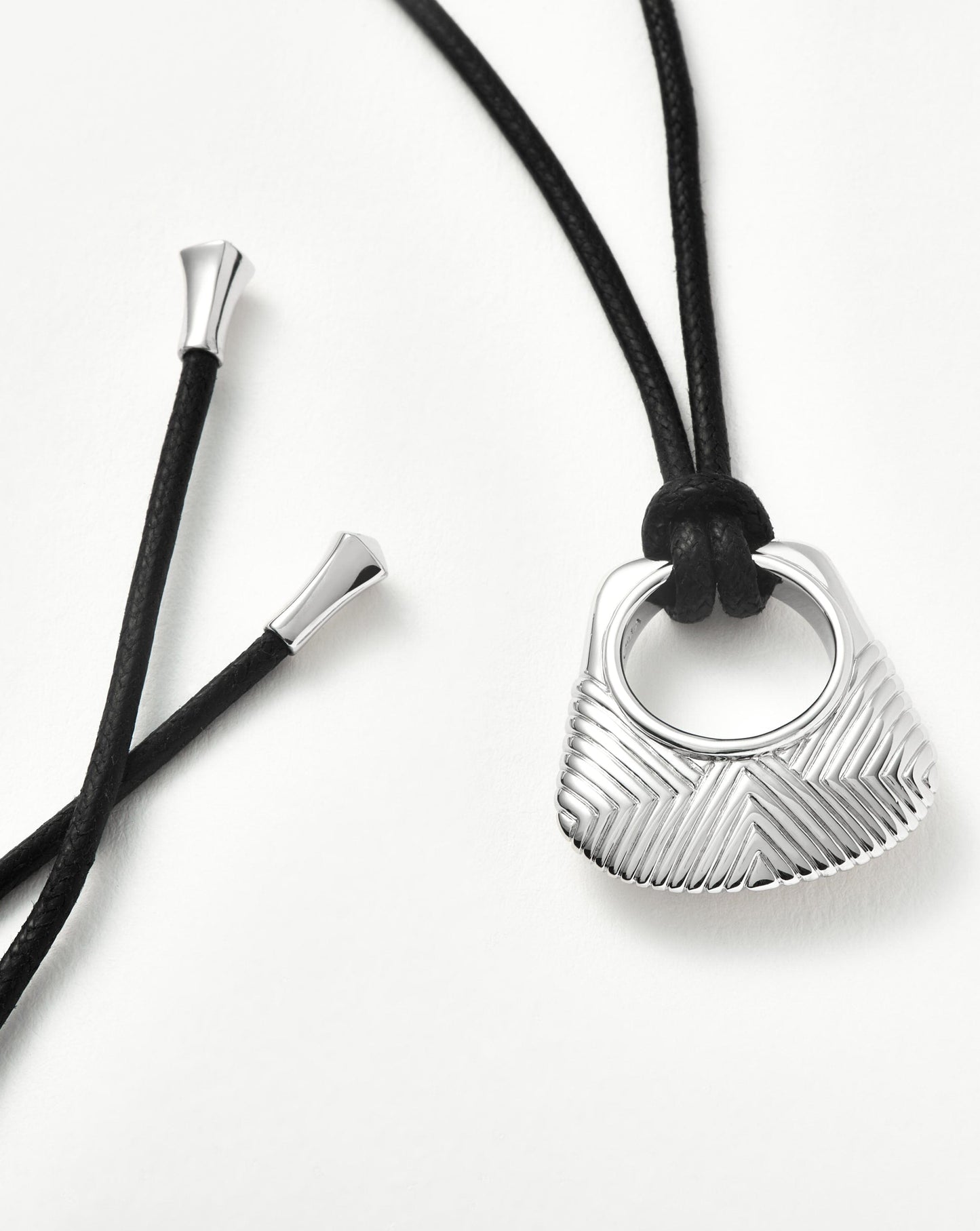 Hera Ridge Pendant Cord Necklace Necklaces Missoma
