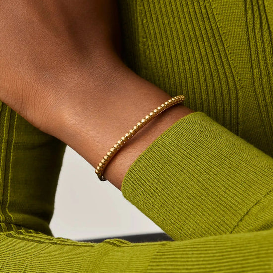 Lucy Williams Beaded Cuff | 18ct Gold Plated Bracelets Missoma