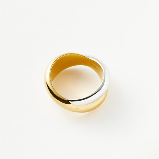Lucy Williams Chunky Entwine Ring | Mixed Metal Rings Missoma
