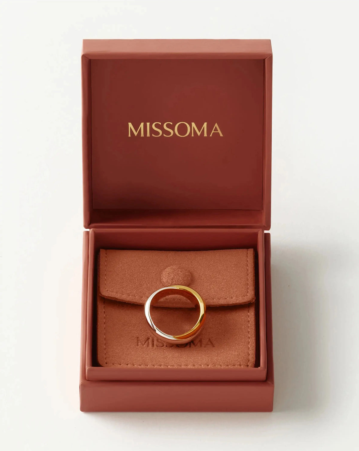 Lucy Williams Chunky Entwine Ring | Mixed Metal Rings Missoma