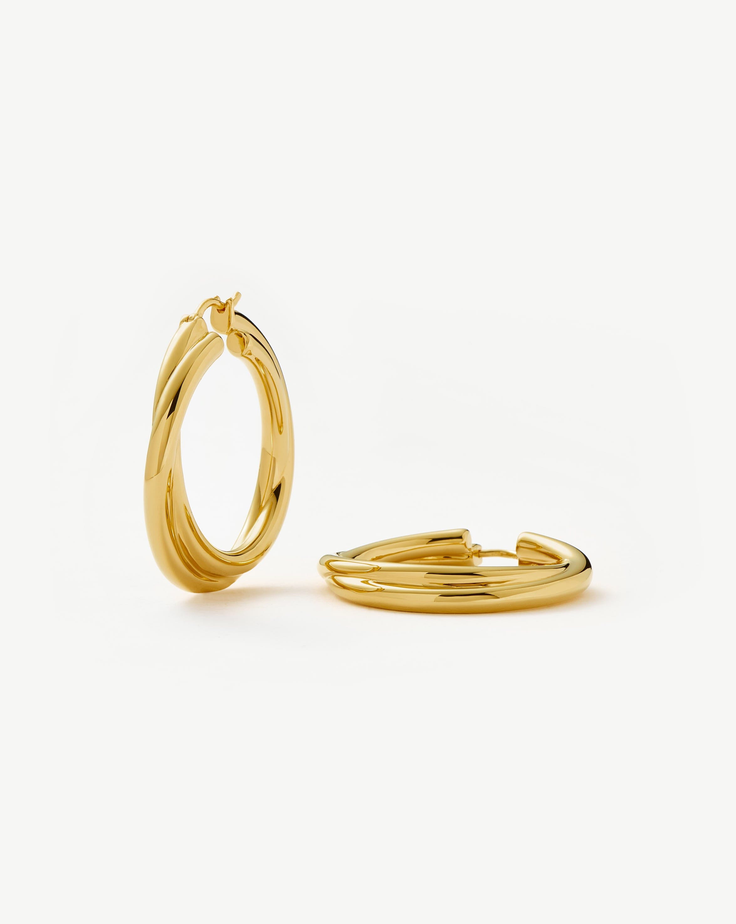 Lucy Williams Entwine Hoop Earrings Missoma