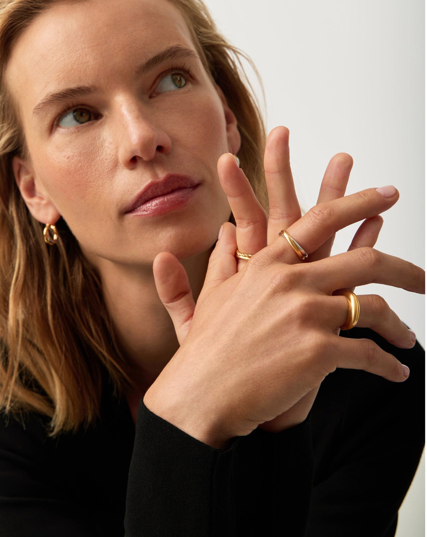 Lucy Williams Entwine Ring | Mixed Metal Ring Missoma