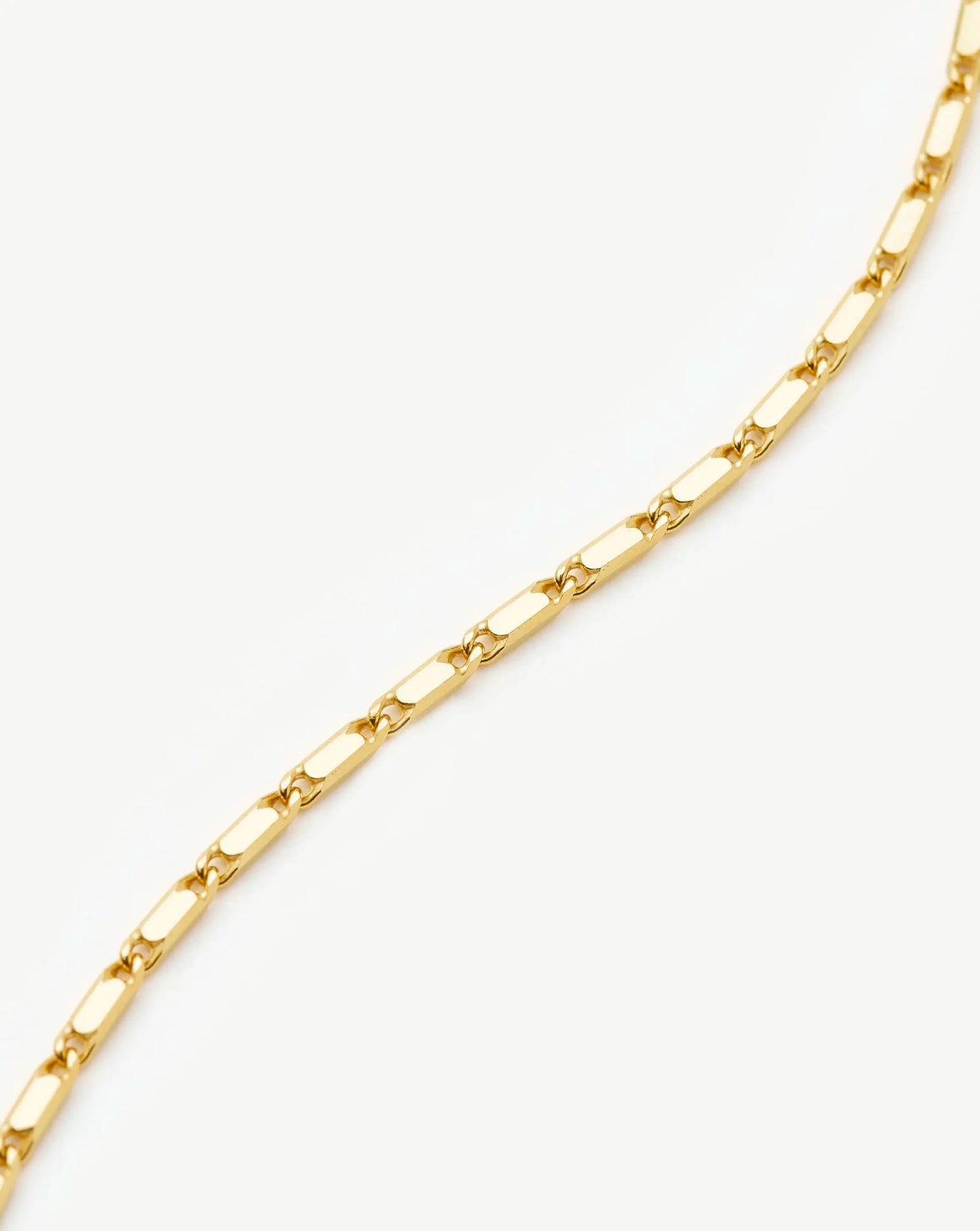 Lucy Williams Horizon Link Chain Bracelet | 18ct Gold Vermeil Bracelets Missoma