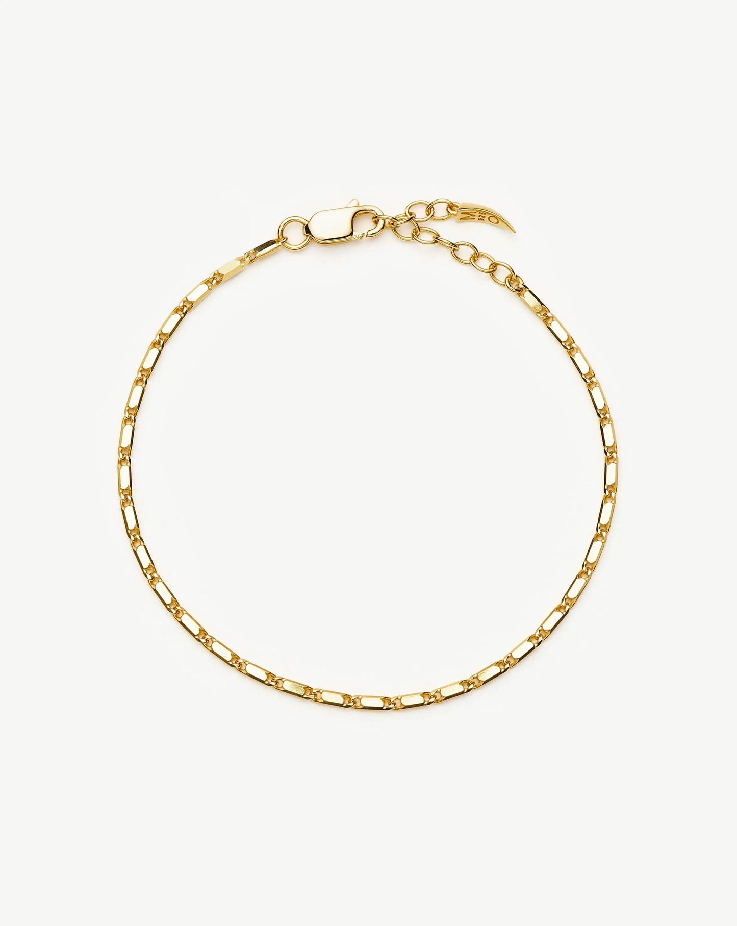 Lucy Williams Horizon Link Chain Bracelet | 18ct Gold Vermeil Bracelets Missoma