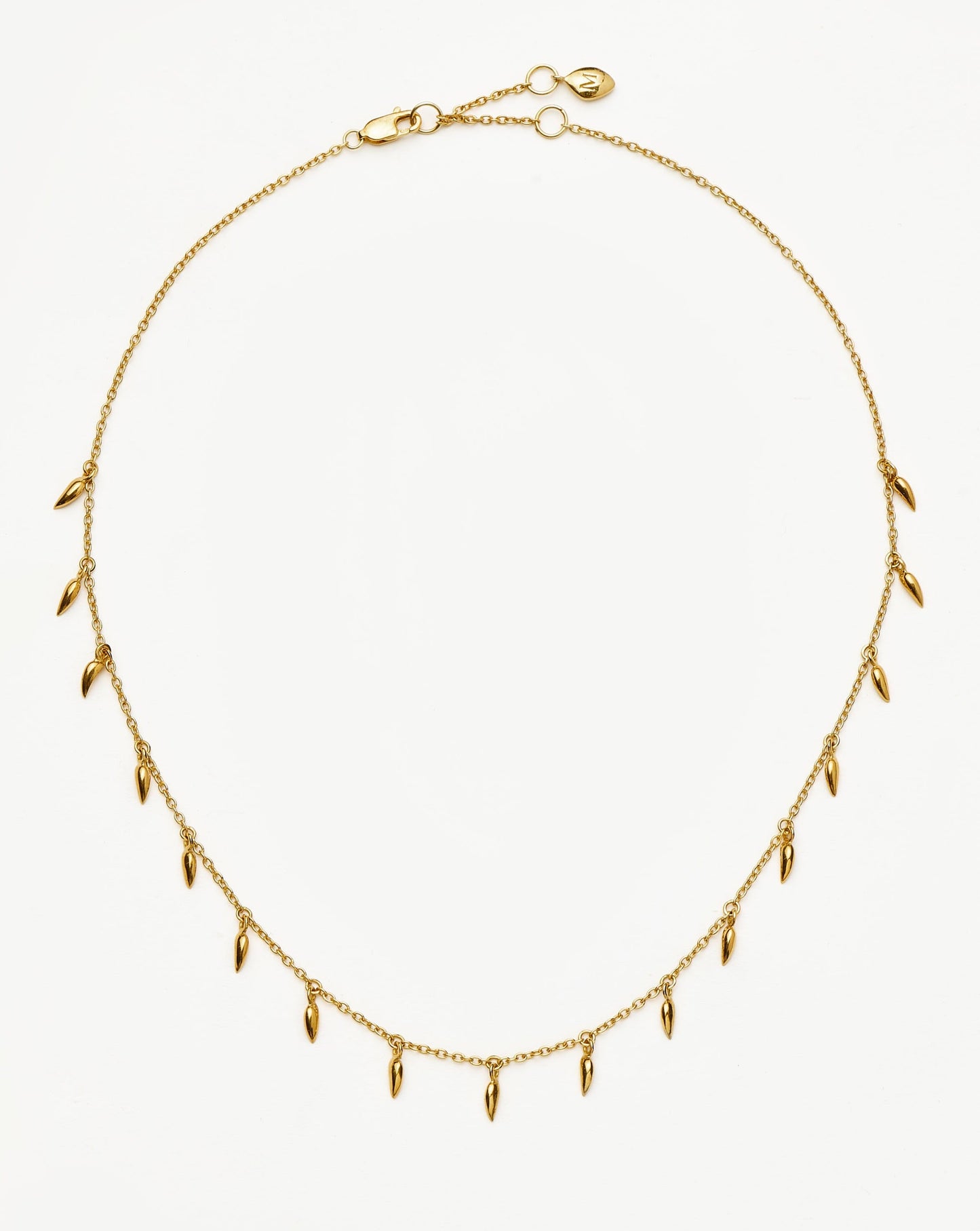 Lucy Williams Mini Fang Necklace | 18ct Gold Vermeil Necklaces Missoma