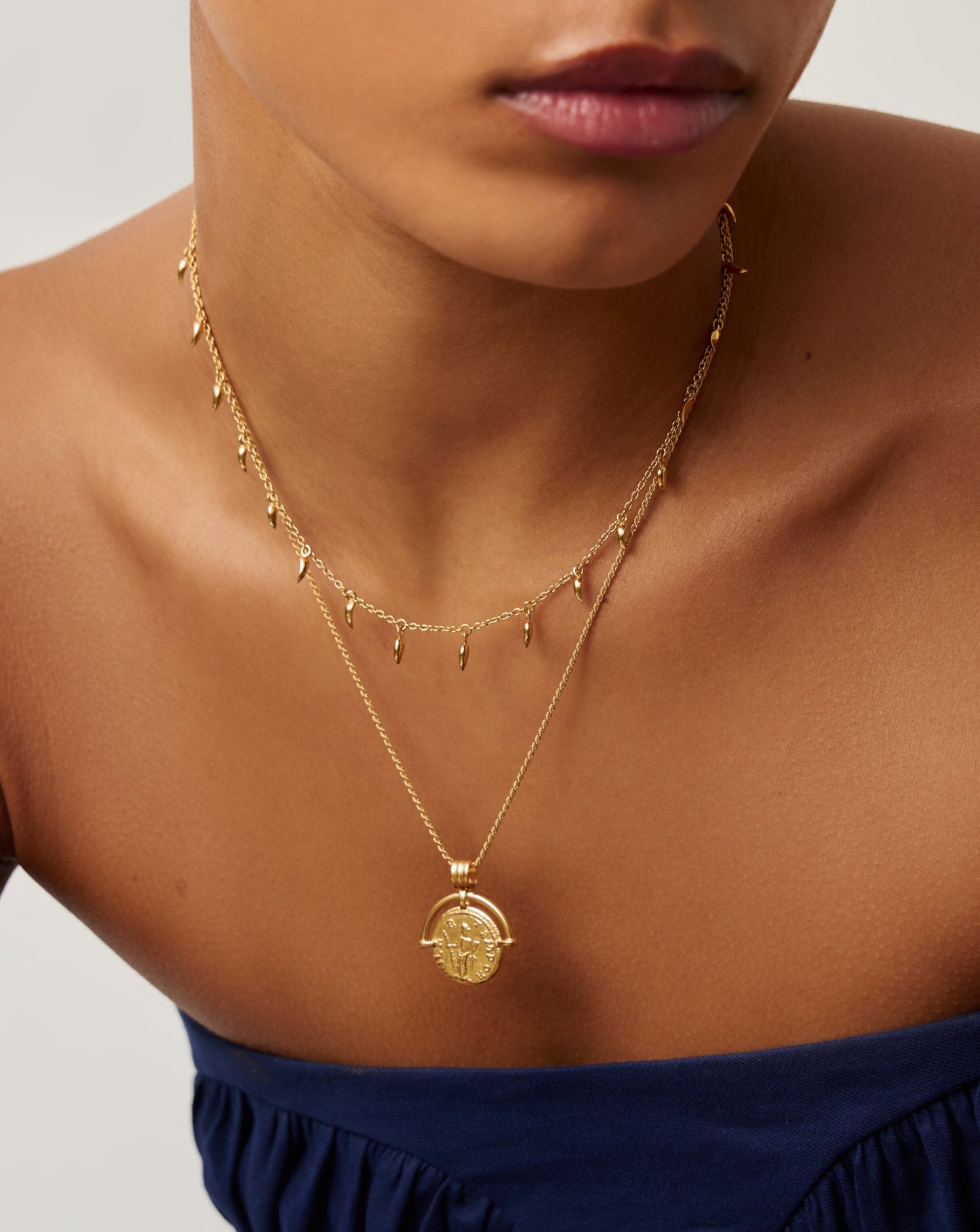 Lucy Williams Mini Fang Necklace | 18ct Gold Vermeil Necklaces Missoma