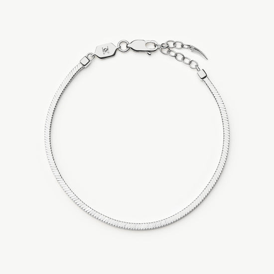 Lucy Williams Square Snake Chain Bracelet Bracelets Missoma