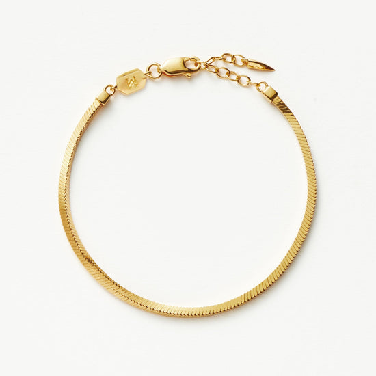 Lucy Williams Square Snake Chain Bracelet Bracelets Missoma