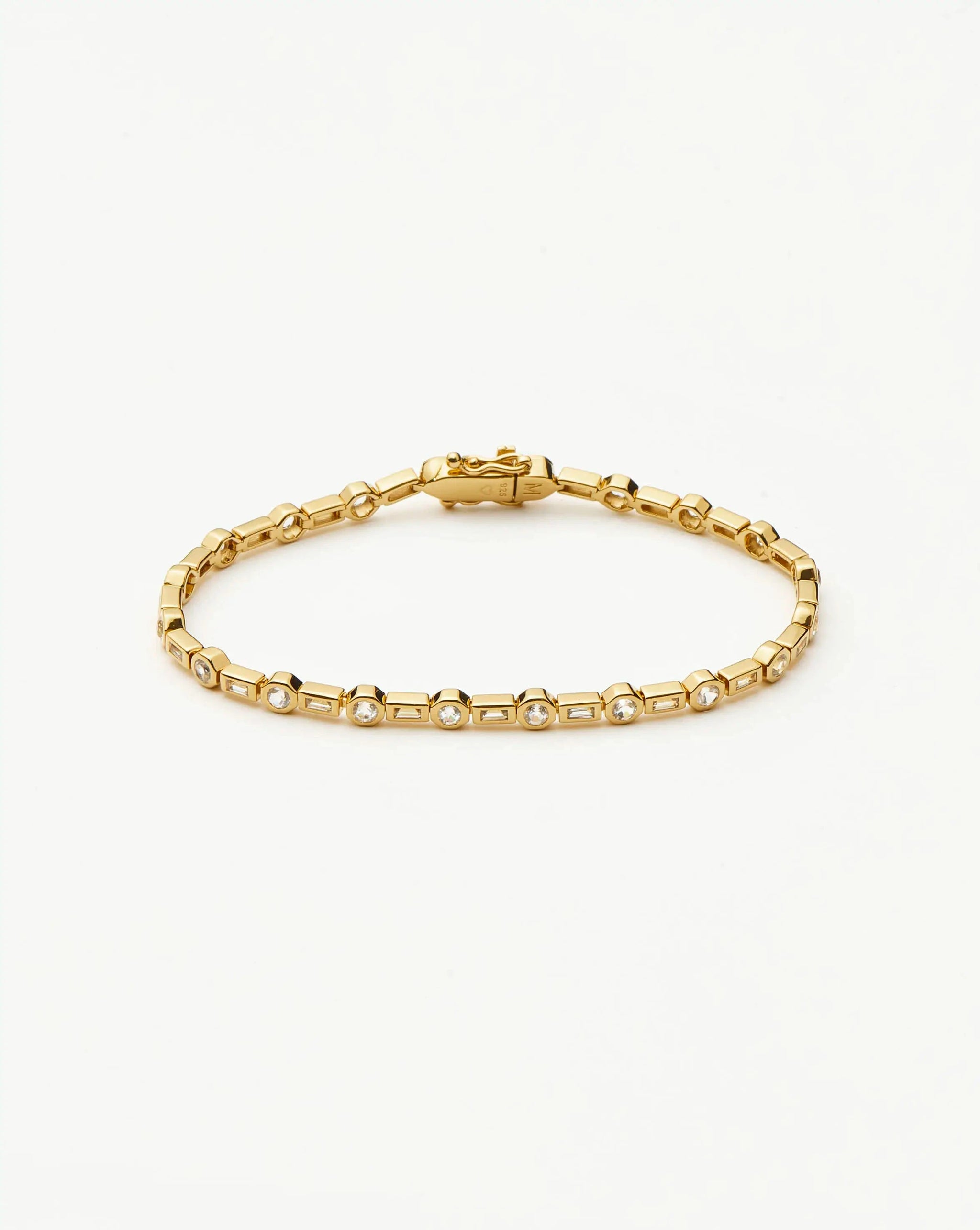 Lucy Williams Tennis Bracelet | 18ct Gold Vermeil Bracelets Missoma