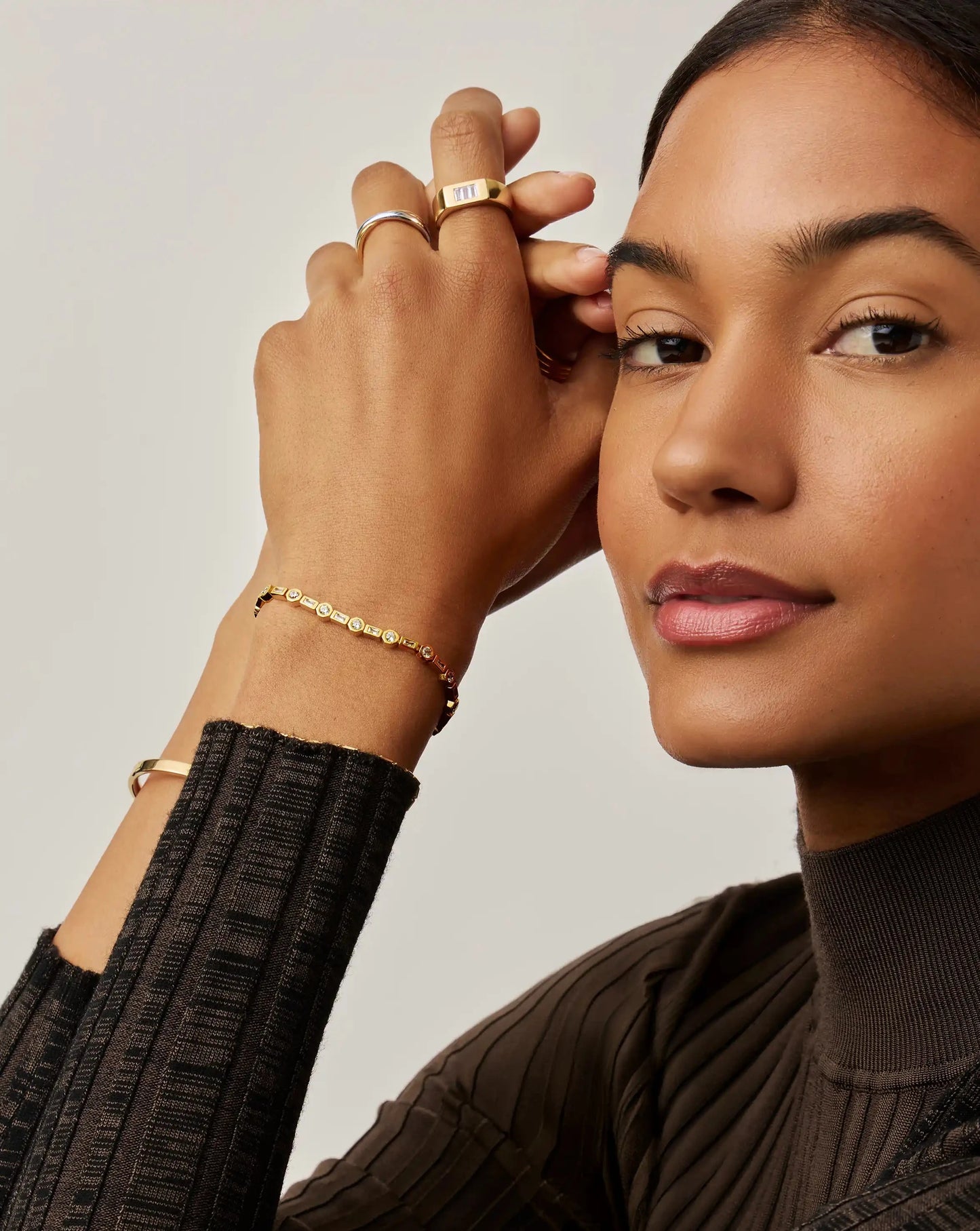 Lucy Williams Tennis Bracelet | 18ct Gold Vermeil Bracelets Missoma