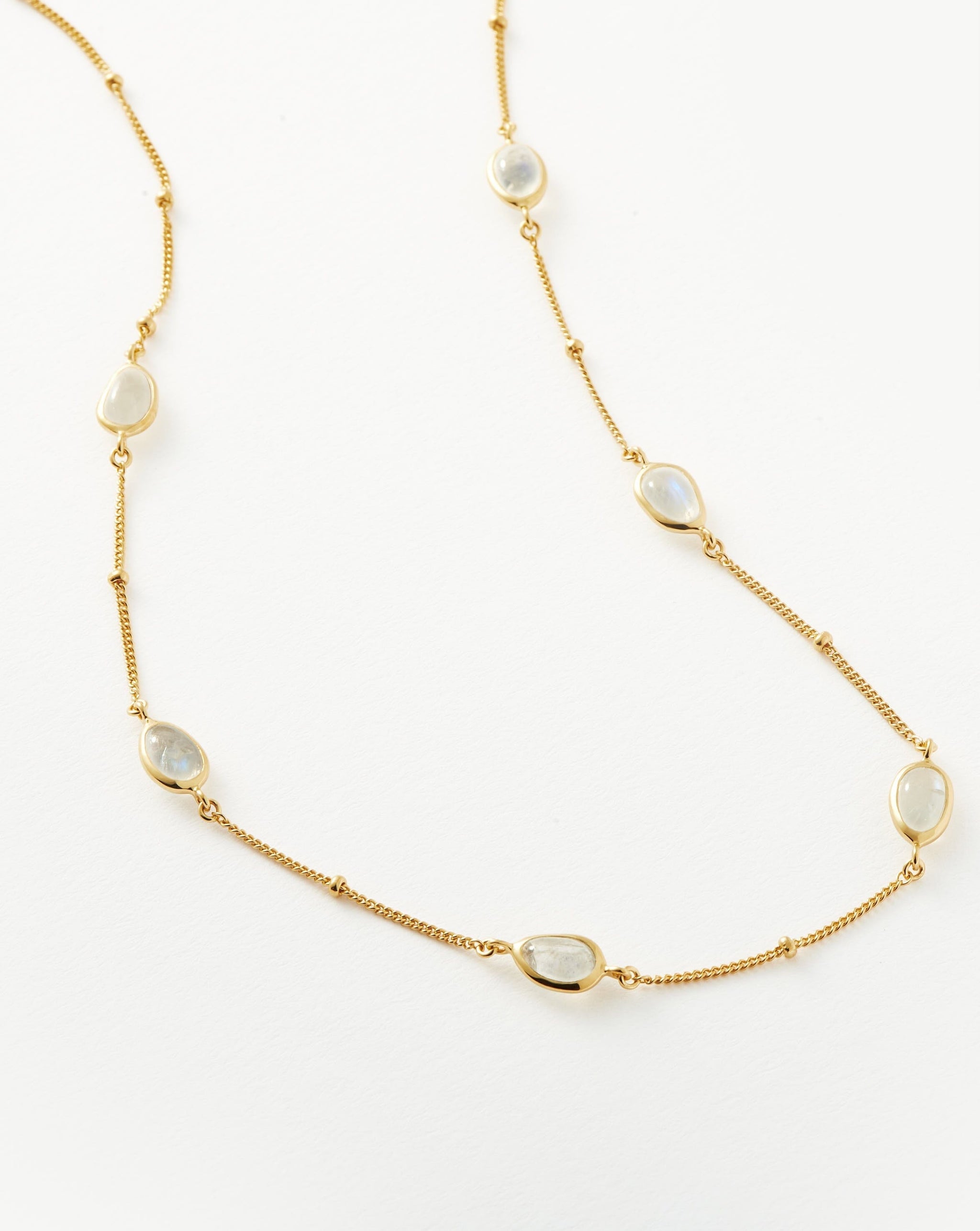 Magma Gemstone Charm Choker | 18ct Recycled Gold Vermeil on Recycled Sterling Silver Necklaces Missoma