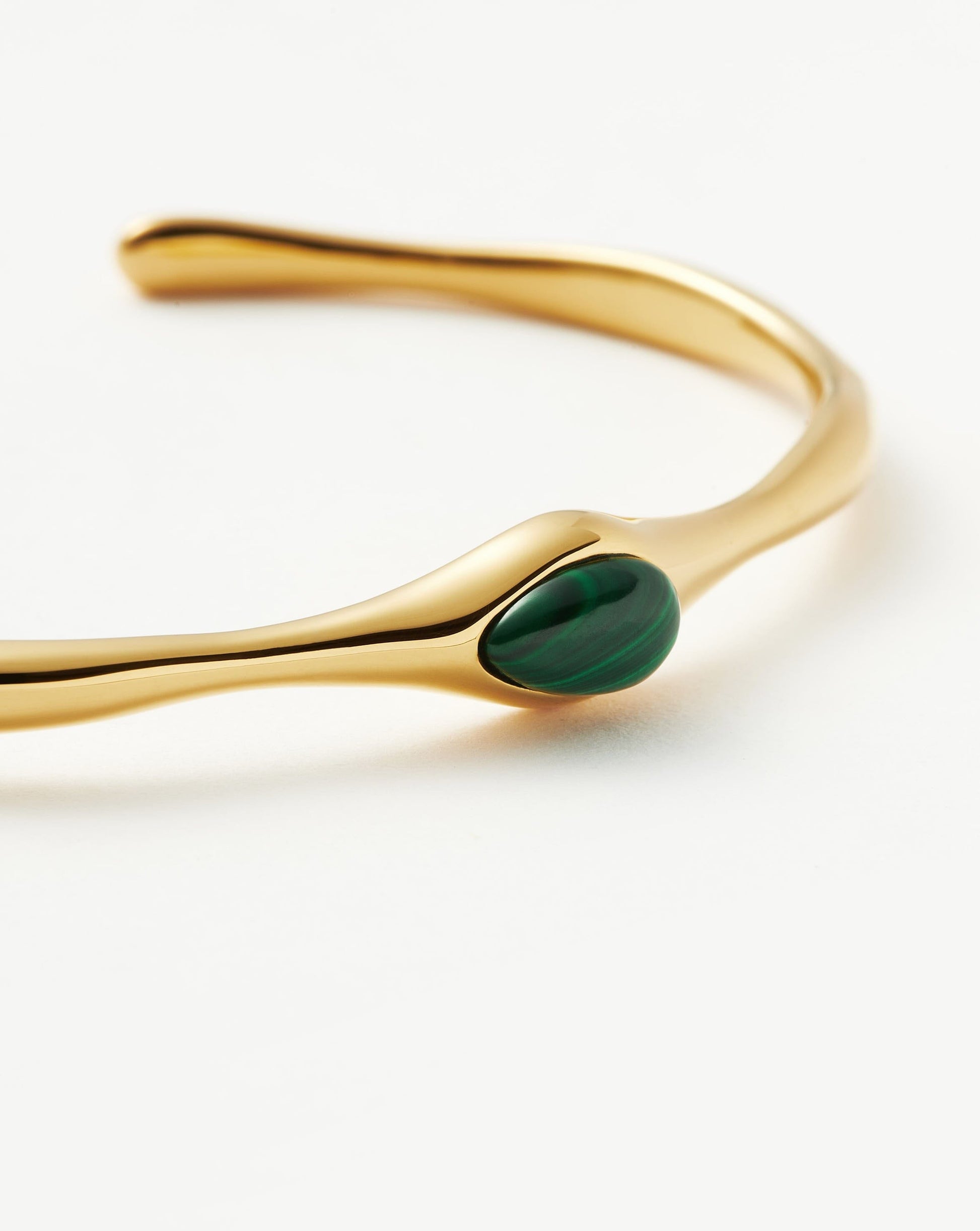 Magma Gemstone Cuff Bracelet | 18ct Recycled Gold Plating On Brass Bracelets Missoma