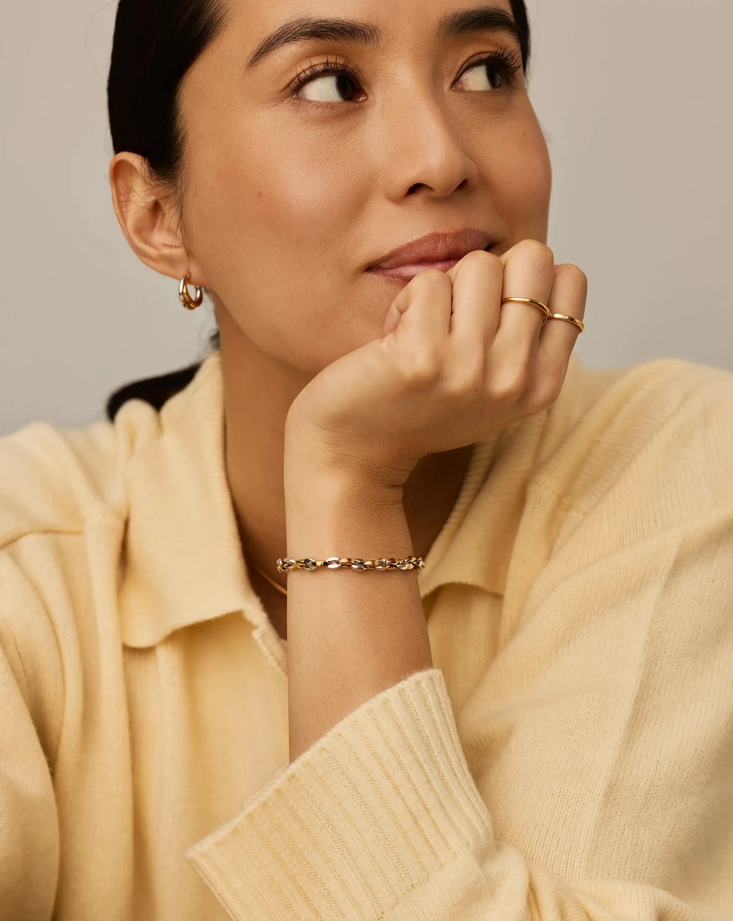 Mariner Chain Bracelet | 18ct Gold Plated/Platinum Plated Bracelets Missoma