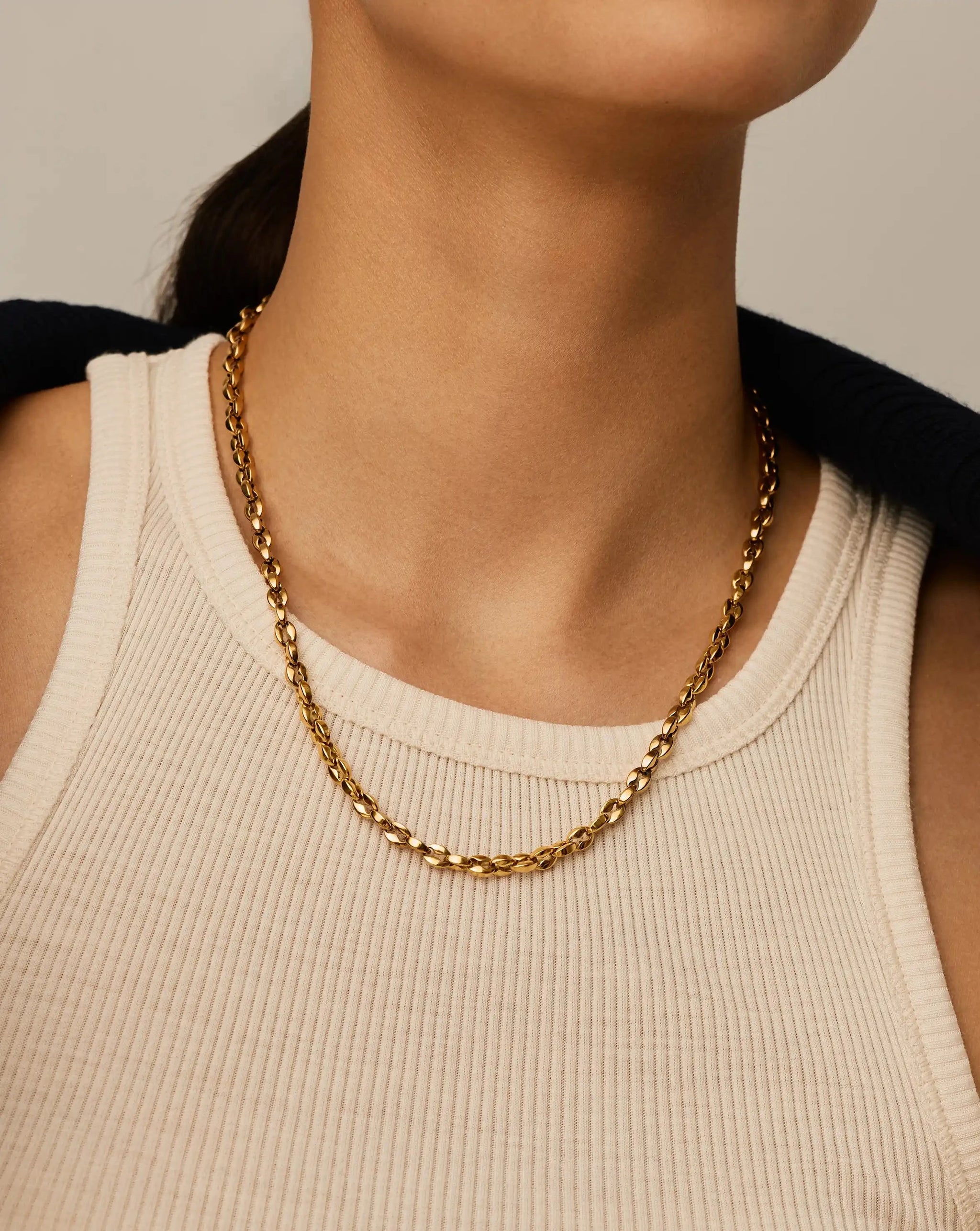Mariner Medium Chain Necklace | 18ct Gold Plated Necklaces Missoma