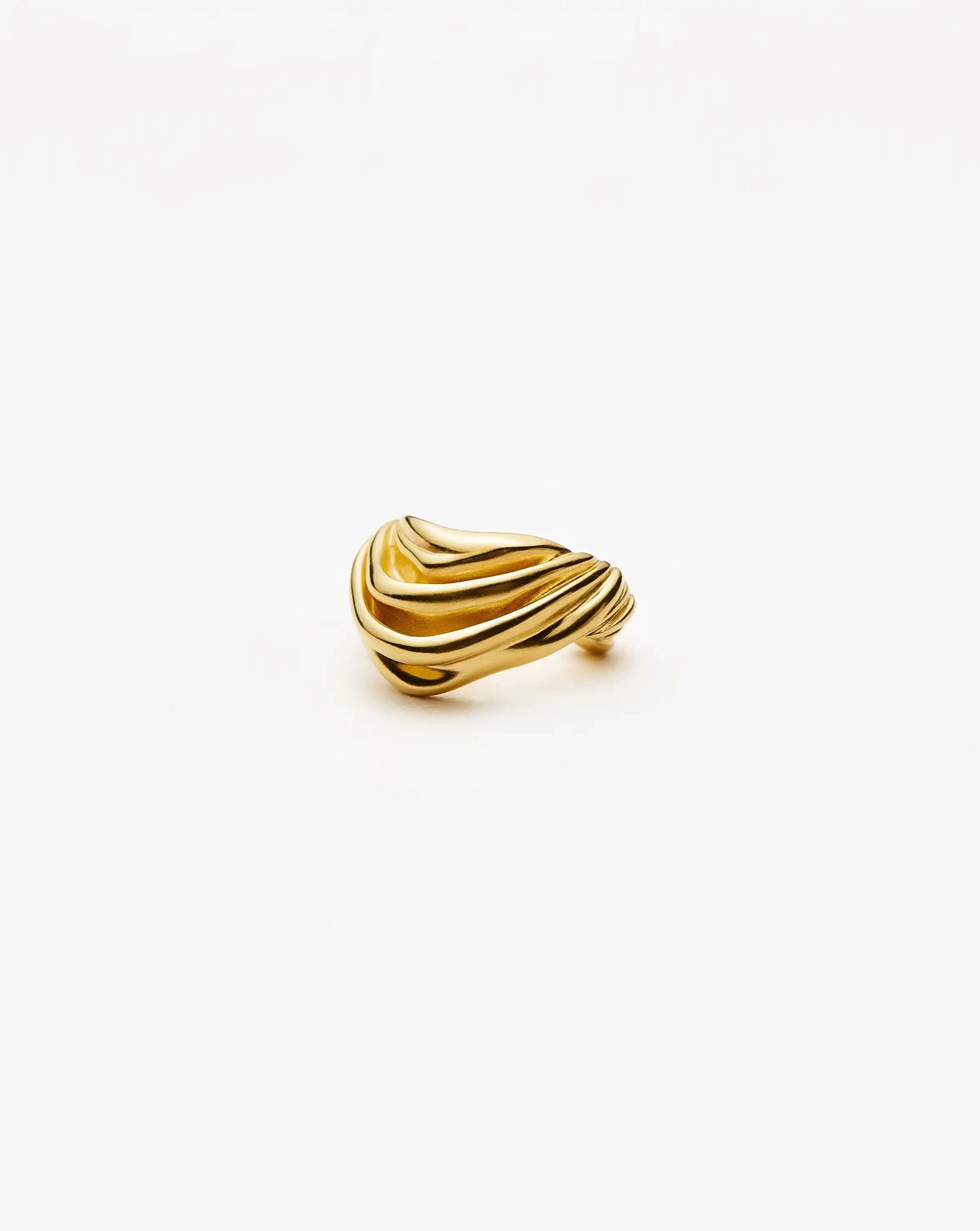 MARKGONG Draped Ear Cuff | 18ct Gold Plated Earrings Missoma