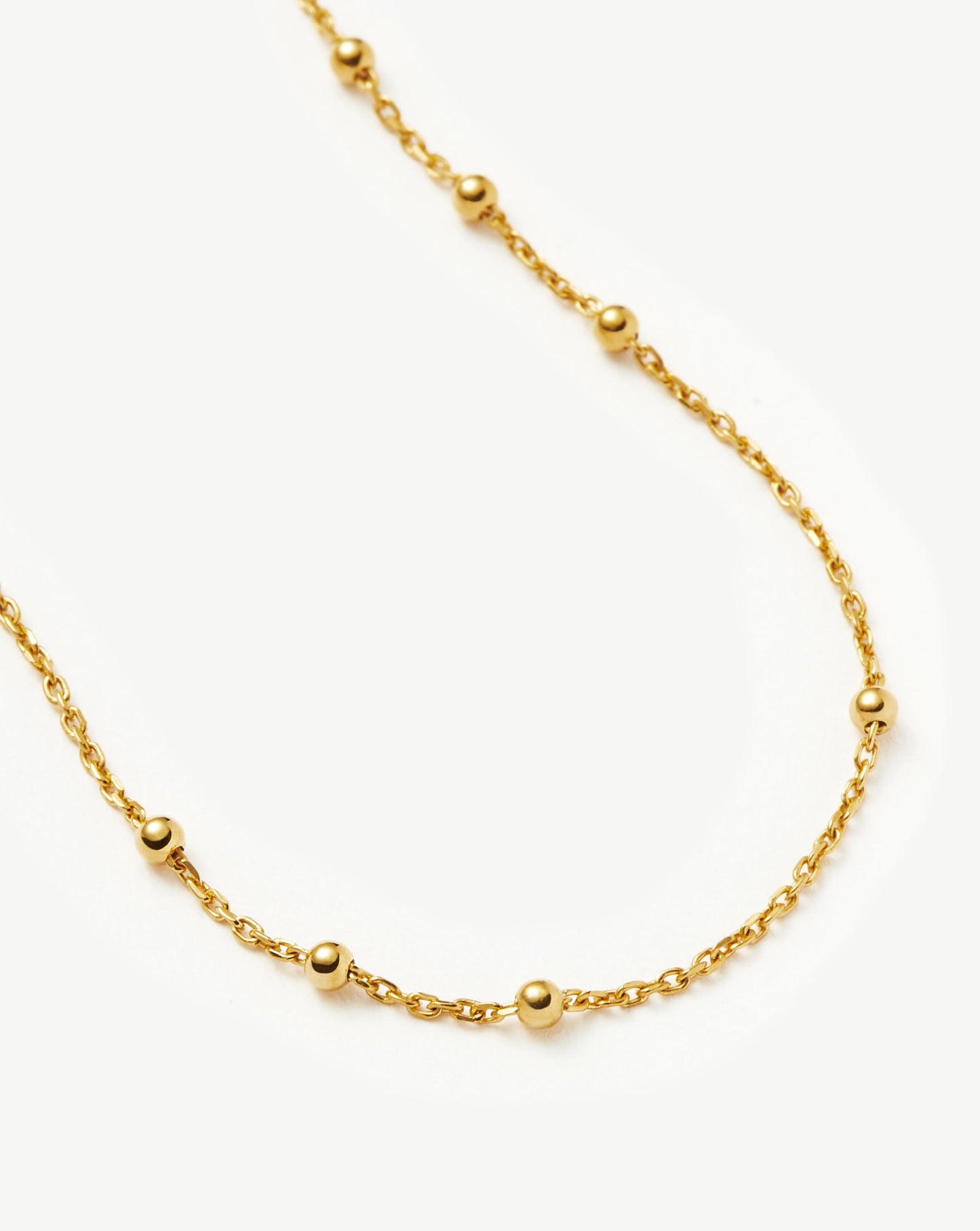 Medium Orb Chain | 18ct Gold Plated Vermeil Necklaces Missoma