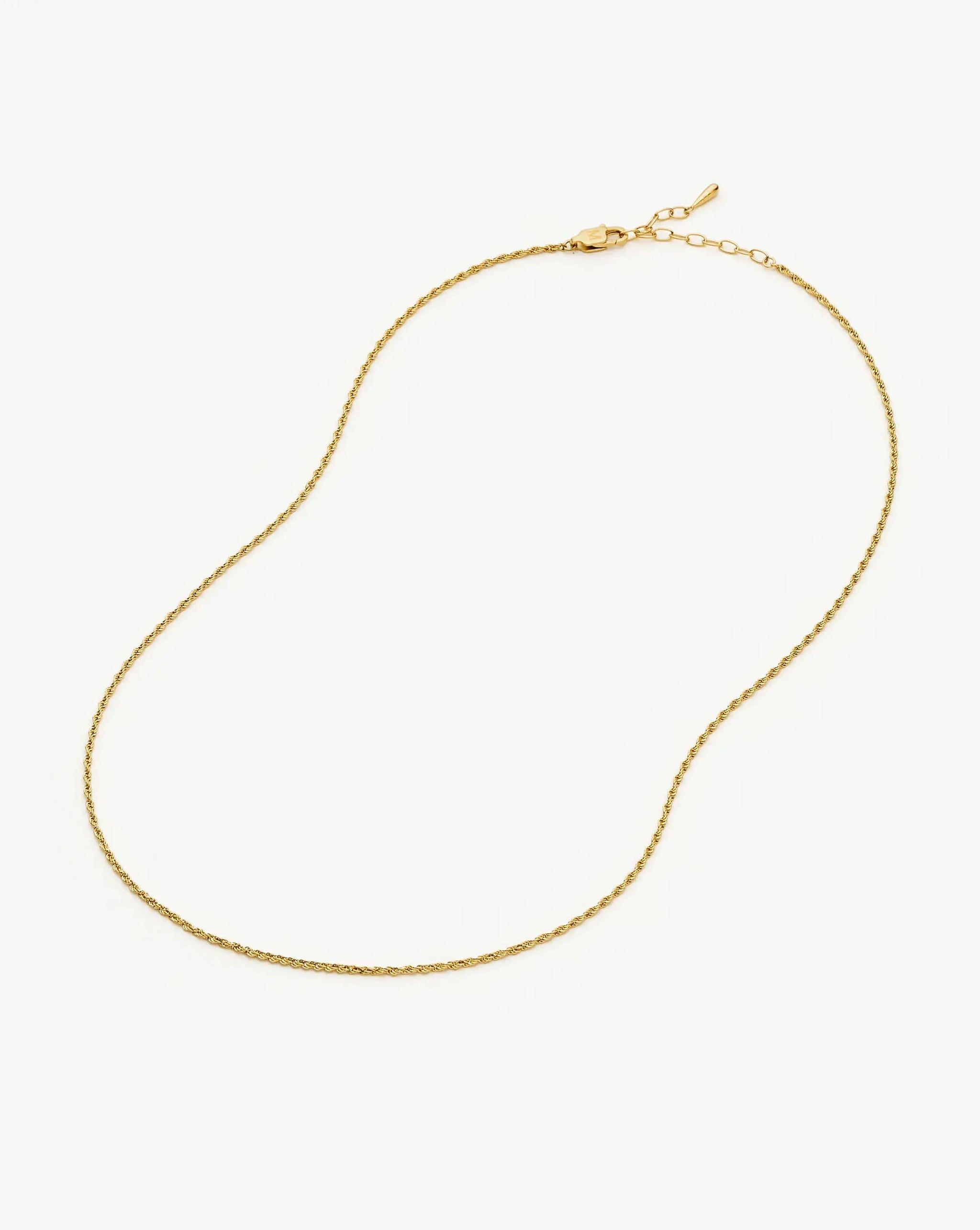 Medium Rope Chain Necklace | 18ct Gold Plated Necklaces Missoma