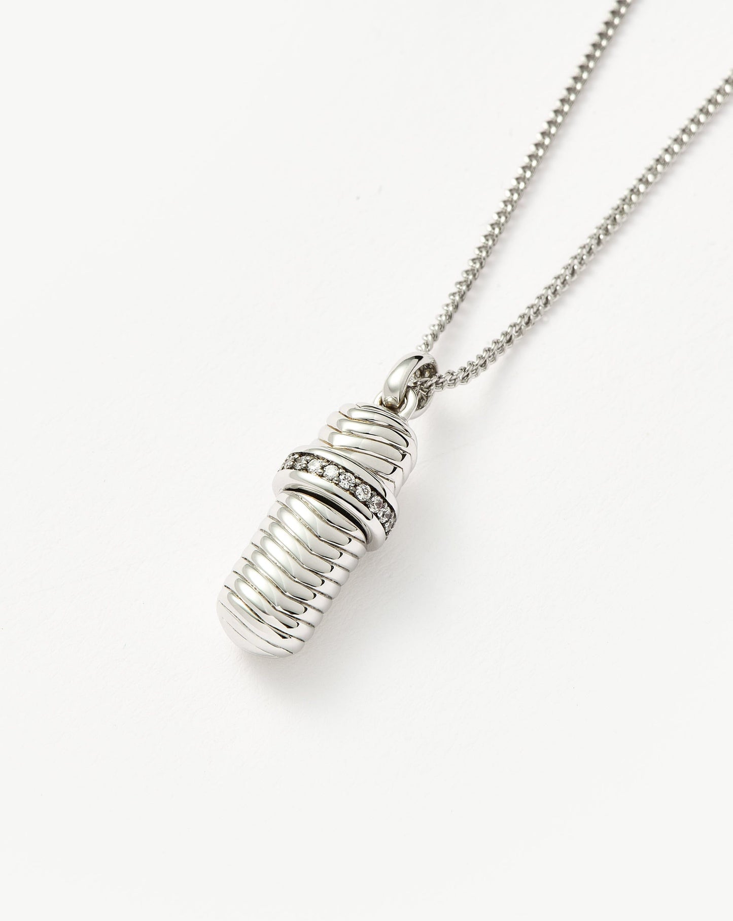 Message in a Bottle Ridge Pendant Necklace Necklace Missoma