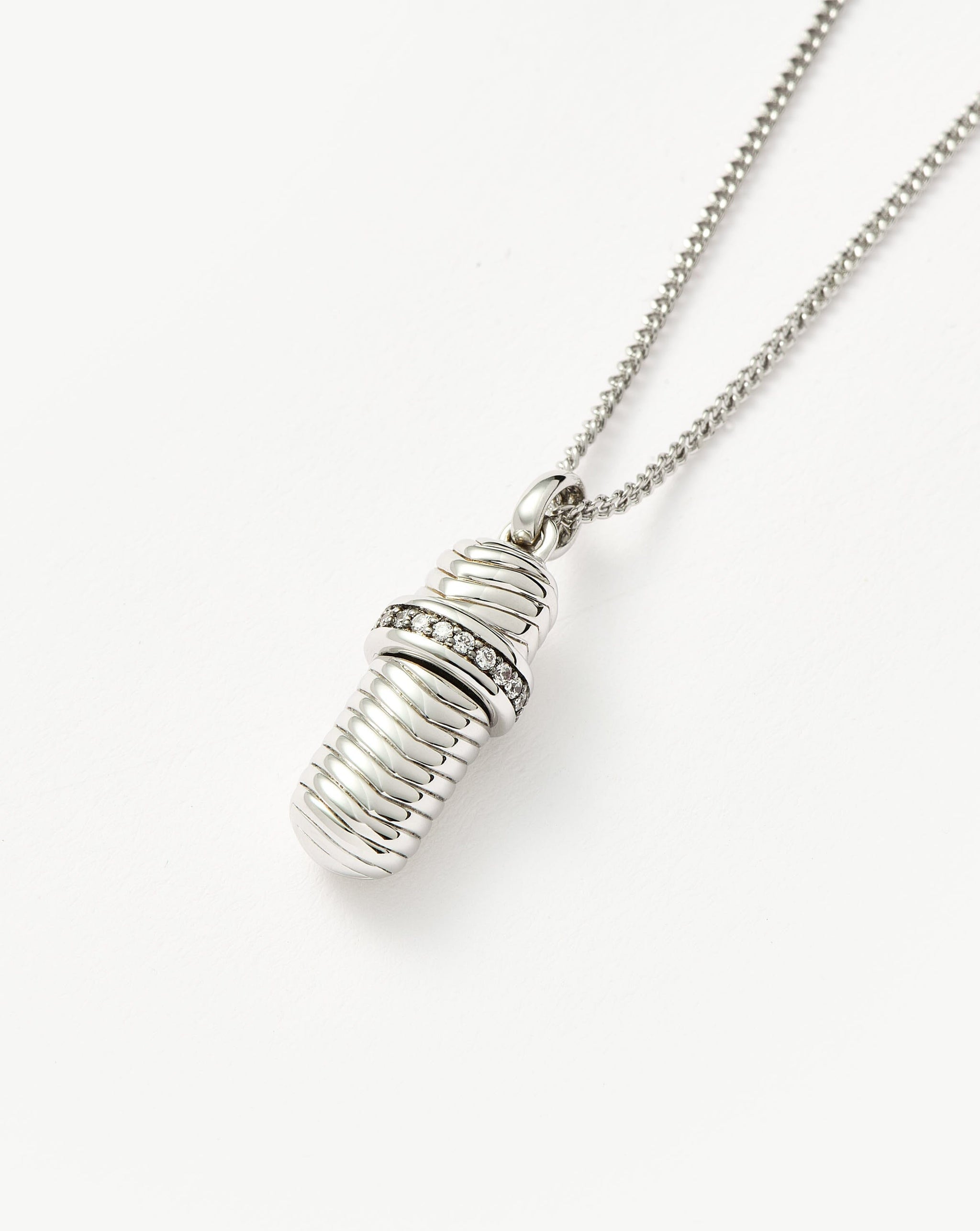 Message in a Bottle Ridge Pendant Necklace Necklace Missoma