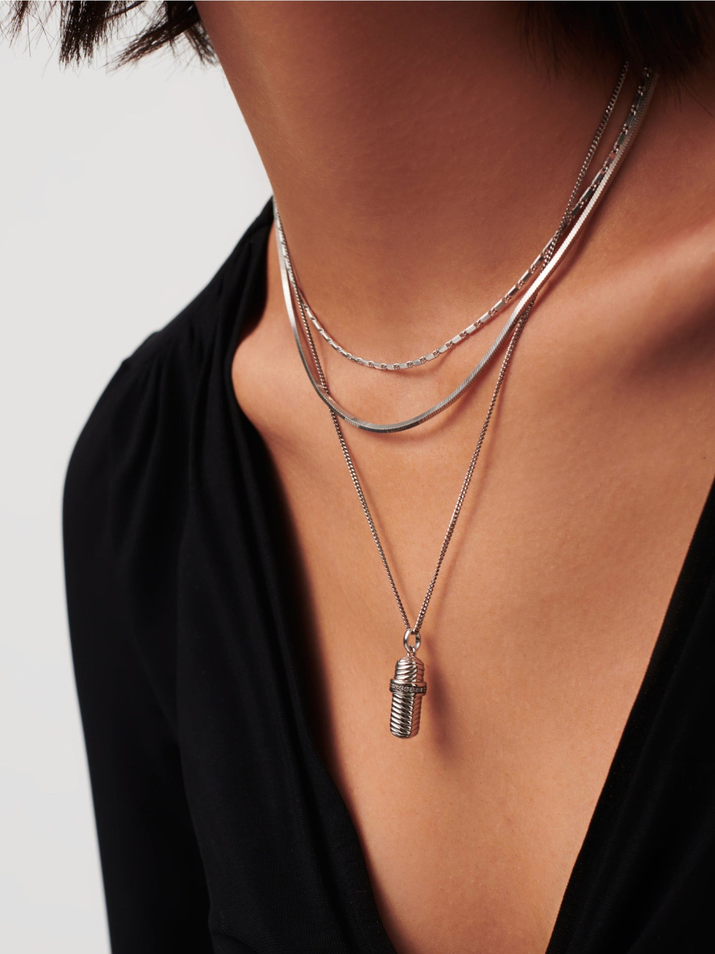 Message in a Bottle Ridge Pendant Necklace Necklace Missoma