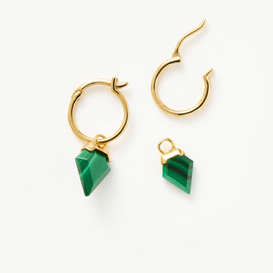 Mini Shield Hoop Earrings Earrings Missoma