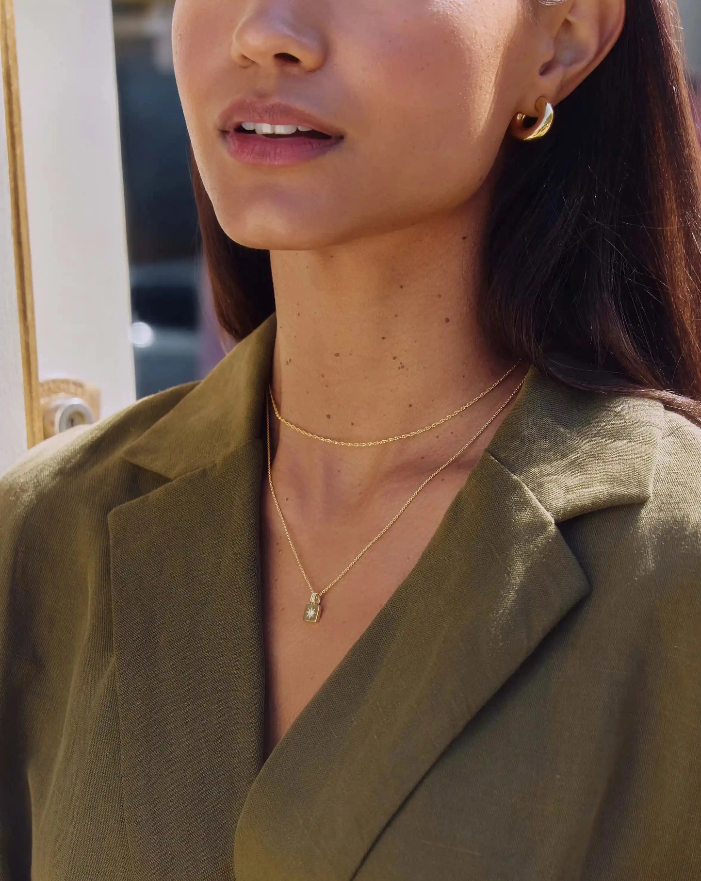 Mini Star Ridge Pendant Necklace | 18ct Gold Vermeil Necklaces Missoma