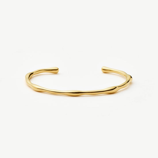 Molten Cuff Bracelet | 18ct Gold Plated Bracelets Missoma
