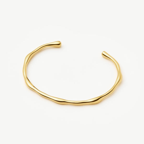 Molten Cuff Bracelet | 18ct Gold Plated Bracelets Missoma