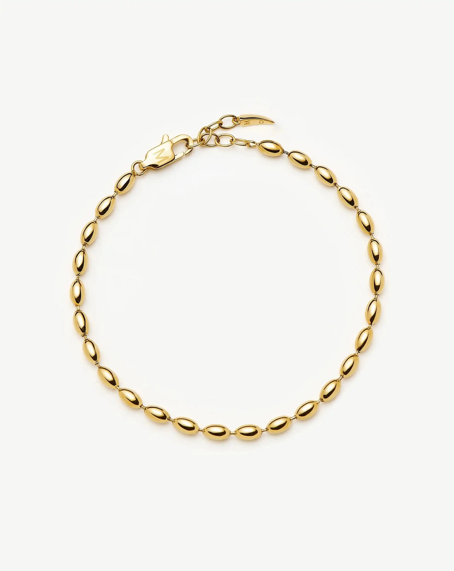 Molten Olive Chain Bracelet | 18ct Gold Plated Bracelets Missoma