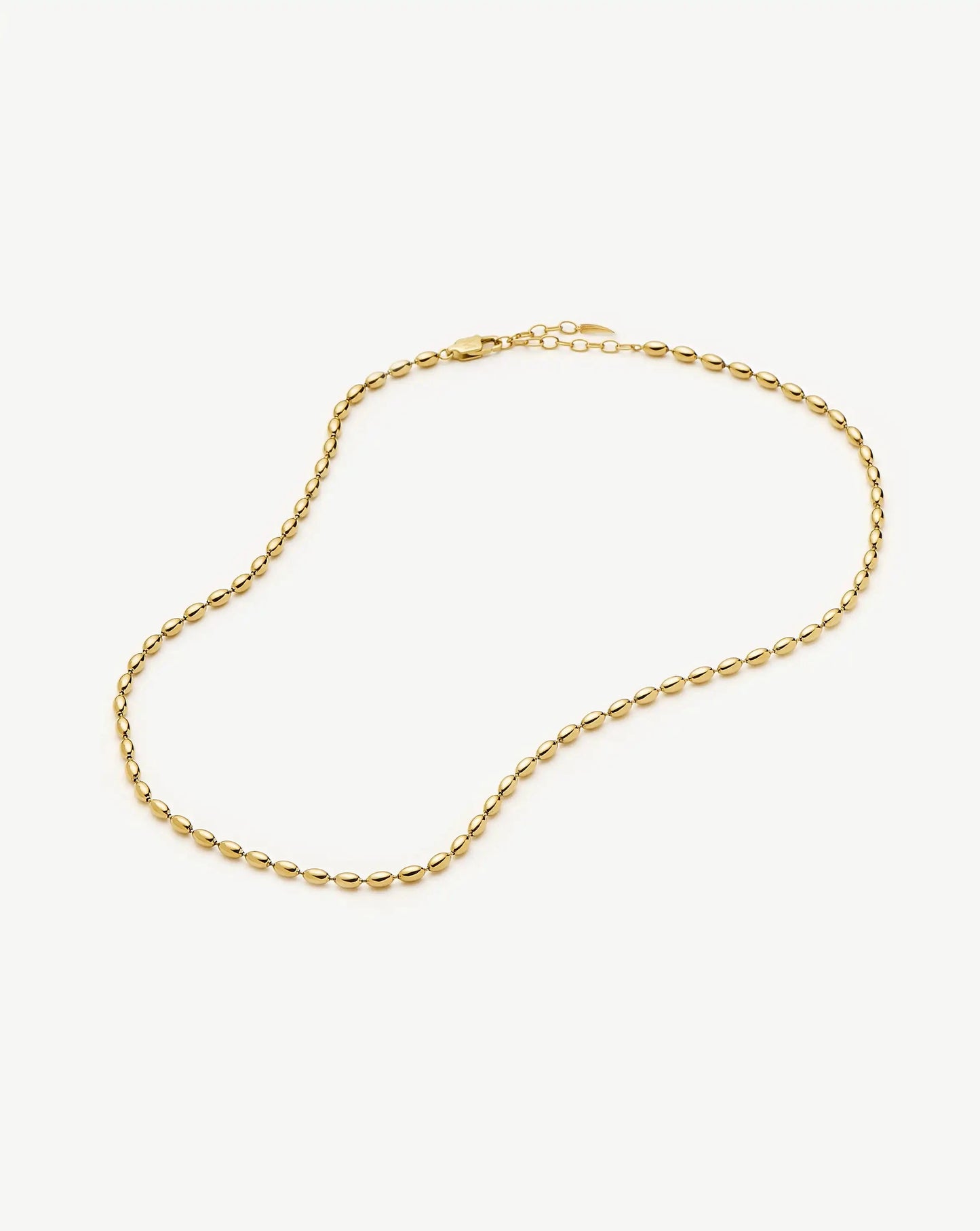 Molten Olive Chain Necklace | 18ct Gold Plated Necklaces Missoma