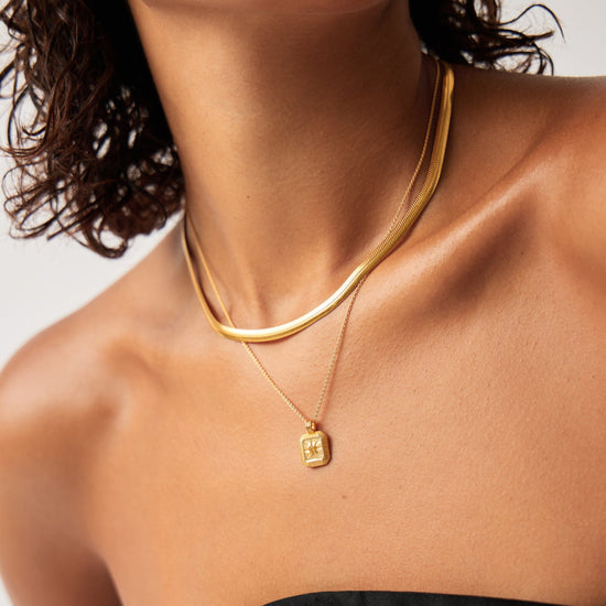 November Birthstone Pendant Necklace | 18ct Gold Vermeil/Citrine Necklaces Missoma