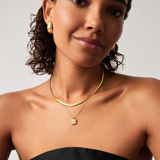 November Birthstone Pendant Necklace | 18ct Gold Vermeil/Citrine Necklaces Missoma