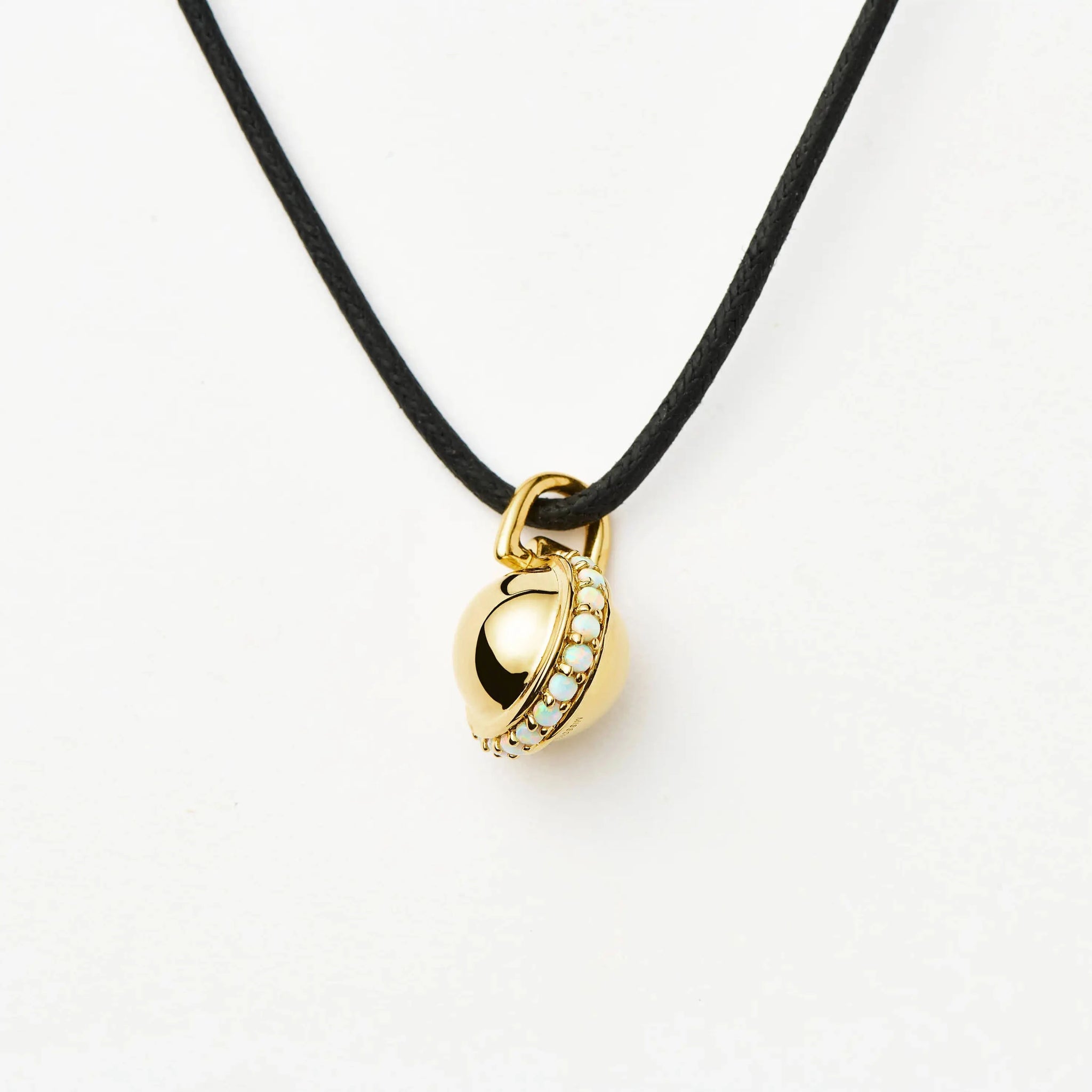 Opalite Pendant Cord Necklace | 18ct Gold Plated Necklaces Missoma