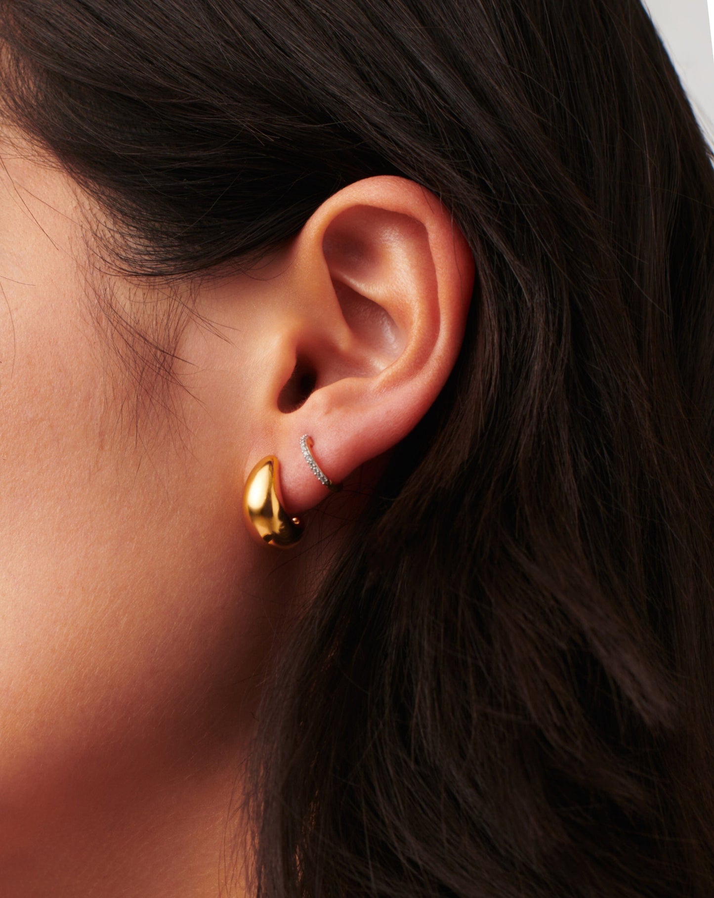 Savi Dome Mini Hoop Earrings Earrings Missoma