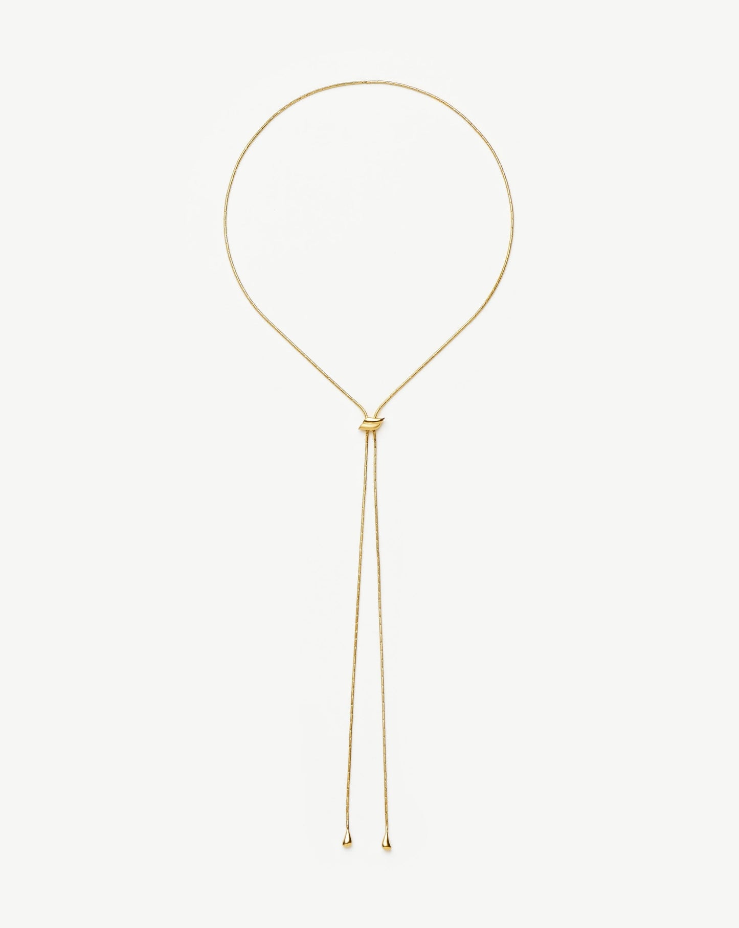 Savi Slider Snake Chain Necklace | 18ct Gold Vermeil Necklaces Missoma