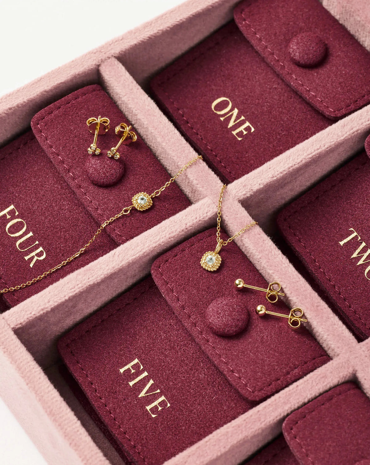 Solid Gold Jewellery Advent Calendar | 9ct Solid Yellow Gold Advent Calendar Missoma