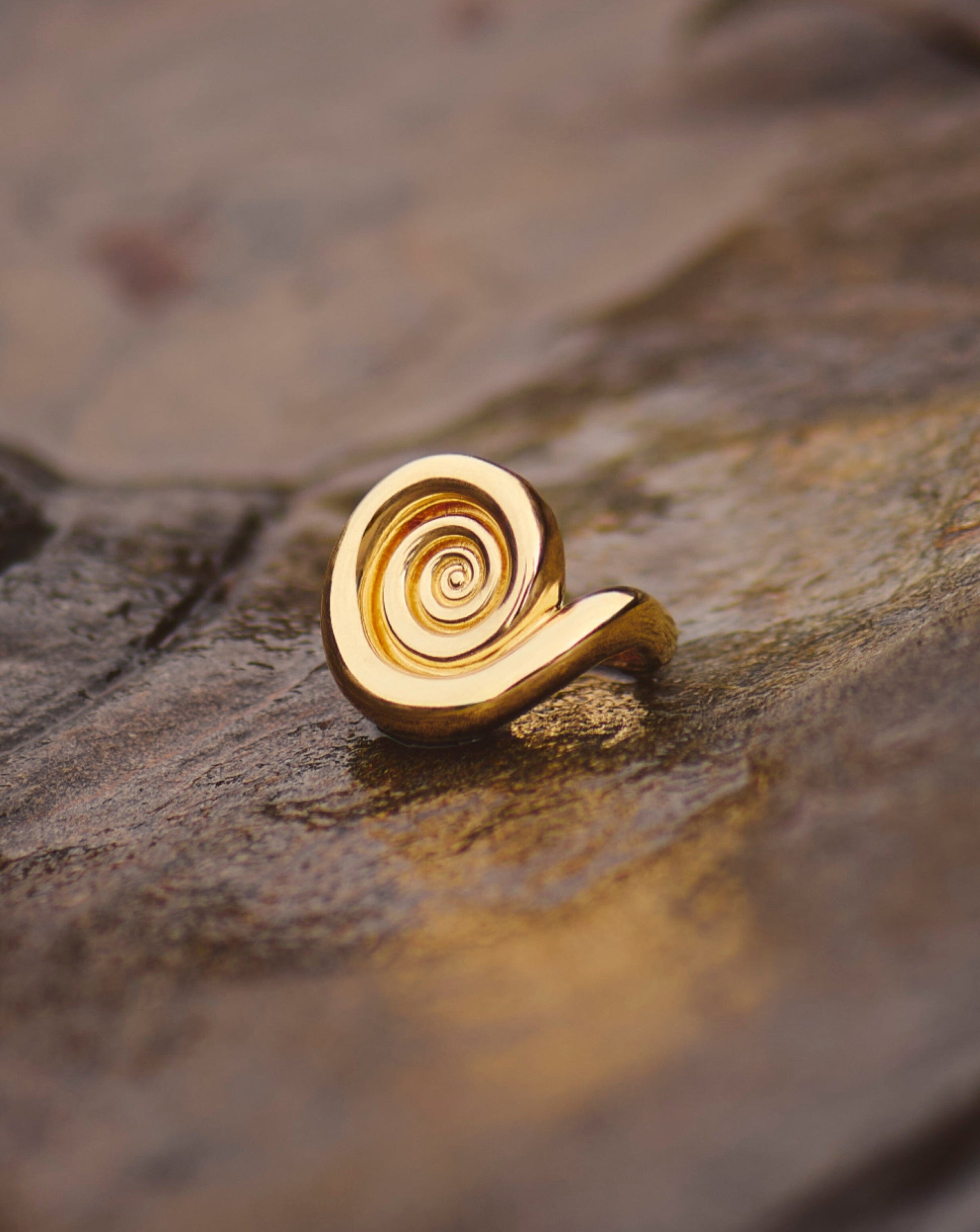 Spiral Statement Ring | 18ct Gold Plated Rings Missoma