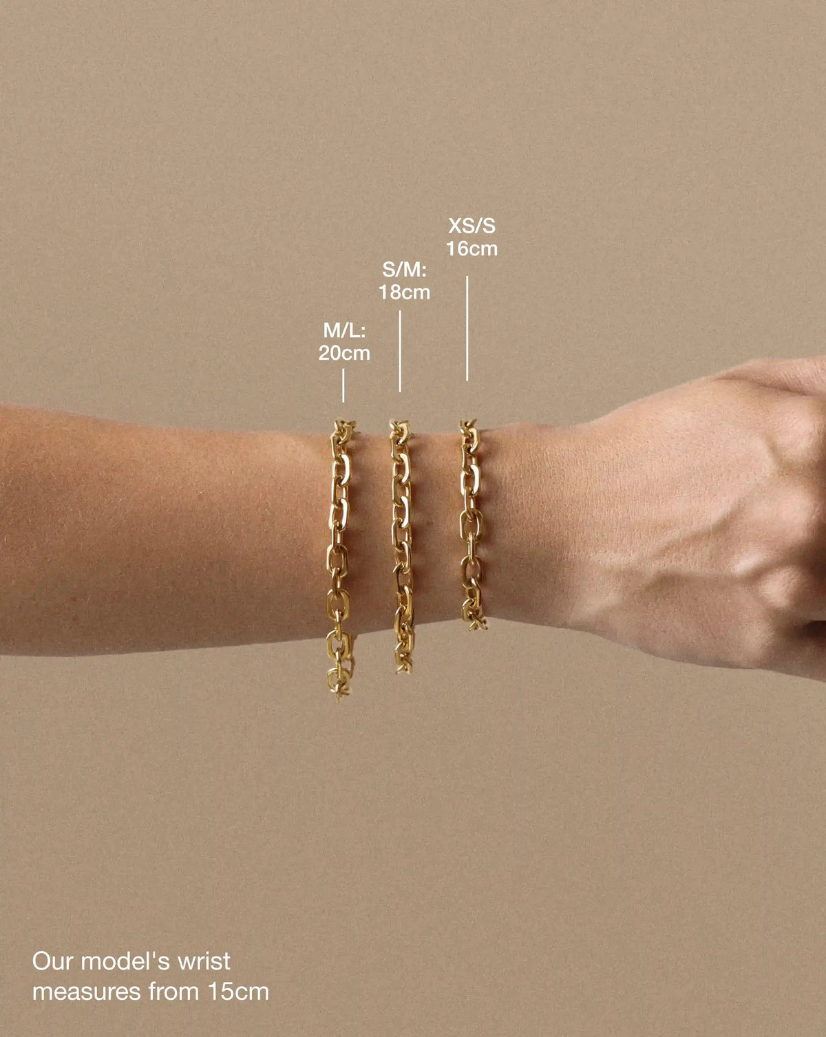 Square Paperclip Chain Bracelet | Platinum Plated Bracelets Missoma