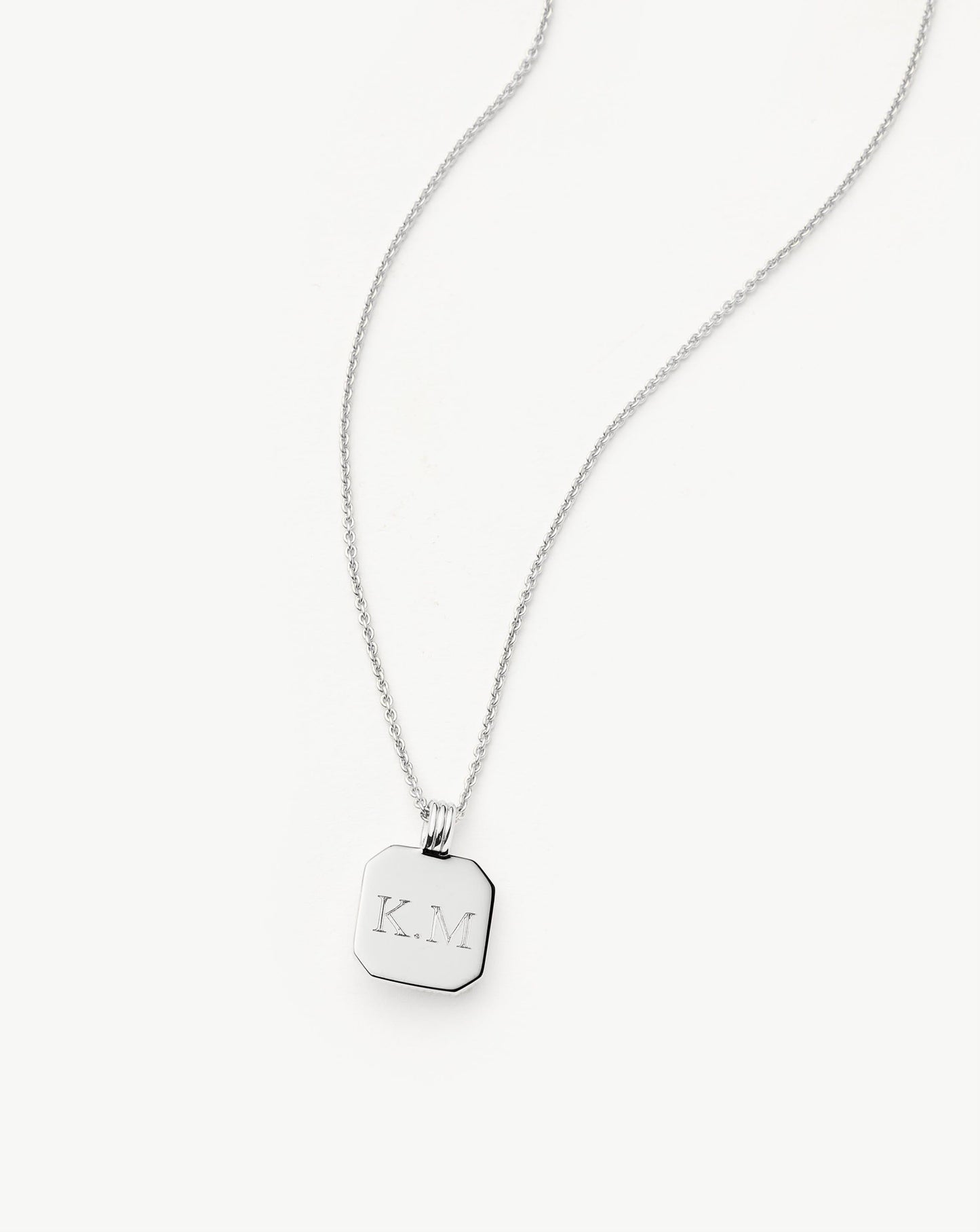 Star Ridge Birthstone Pendant Necklace - Crystal/April Necklaces Missoma