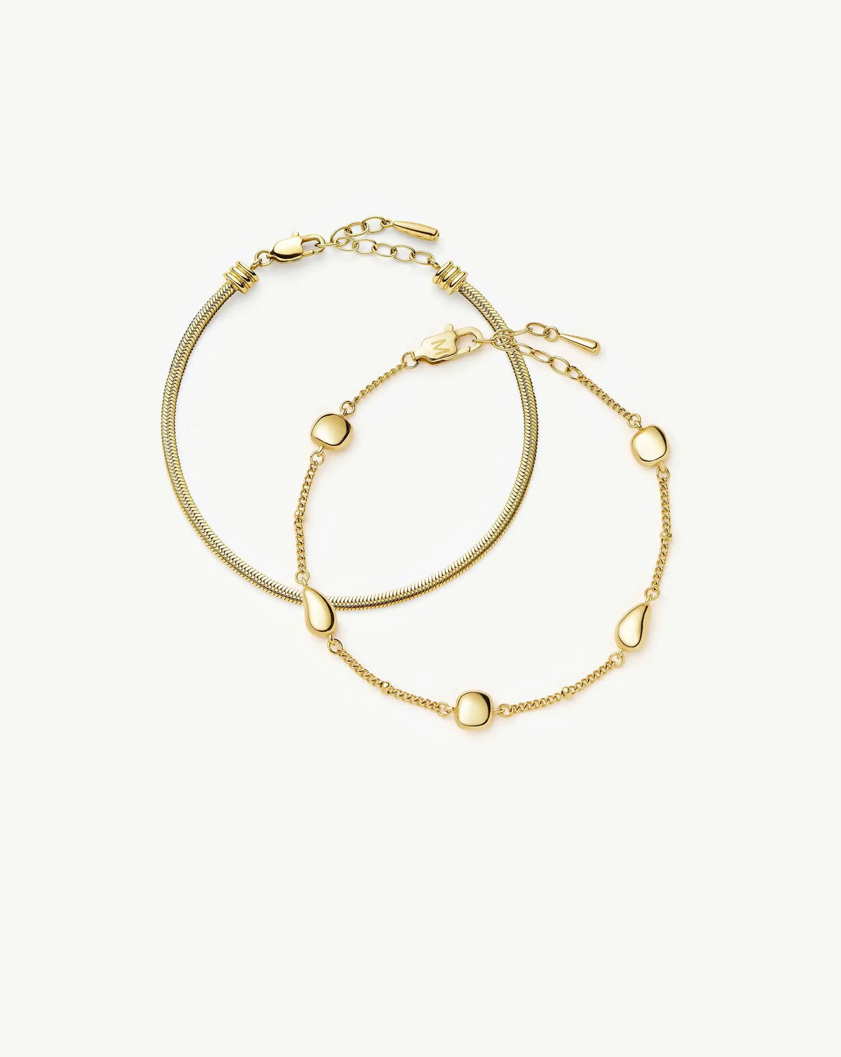 The Add Some Shine Bracelet Set | 18ct Gold Plated Bracelet Sets Missoma