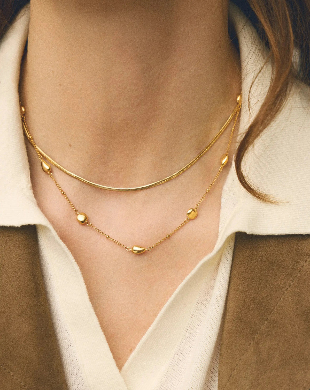 The Add Some Shine Necklace Set | 18ct Gold Plated Necklace Sets Missoma