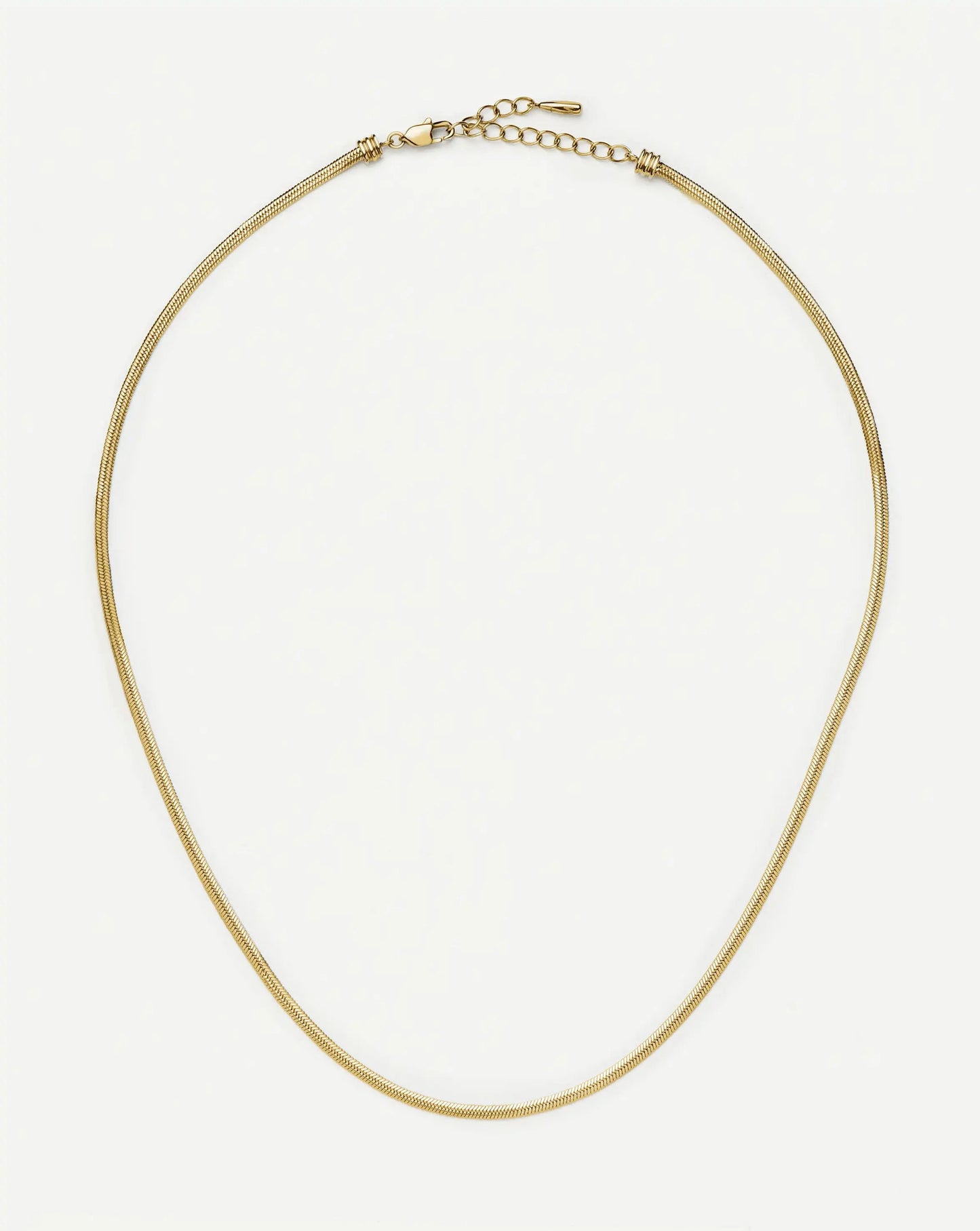 Thin Snake Chain Necklace | 18ct Gold Plated Necklaces Missoma
