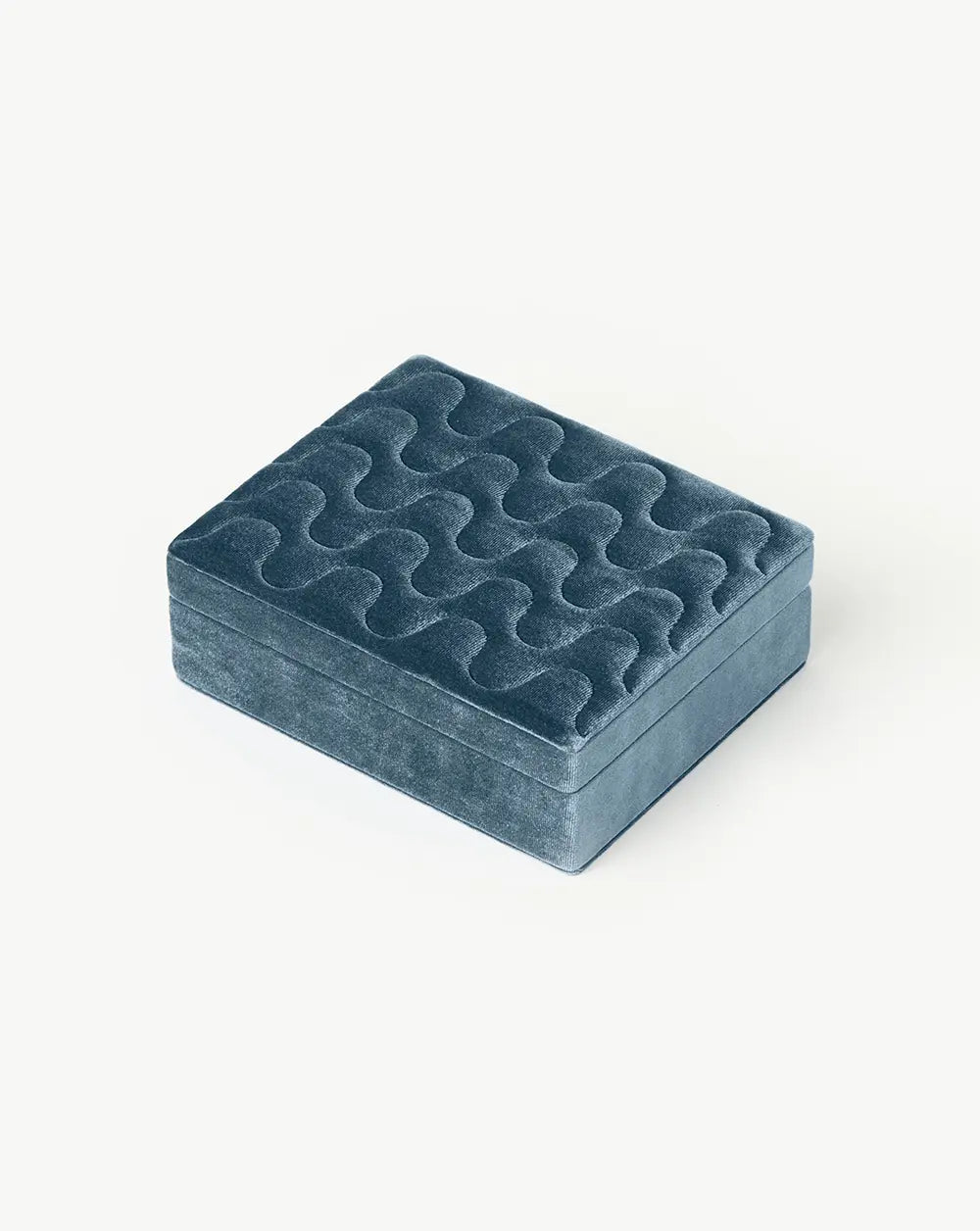 Velvet Jewellery Box | Blue Steel Accessories Missoma