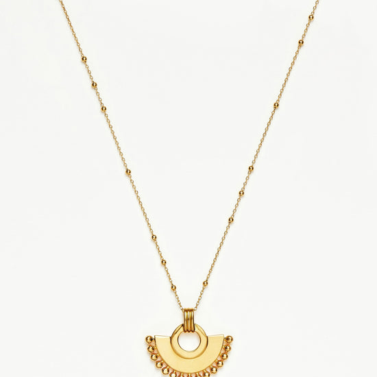 Zenyu Fan Necklace | 18ct Gold Plated Necklaces Missoma