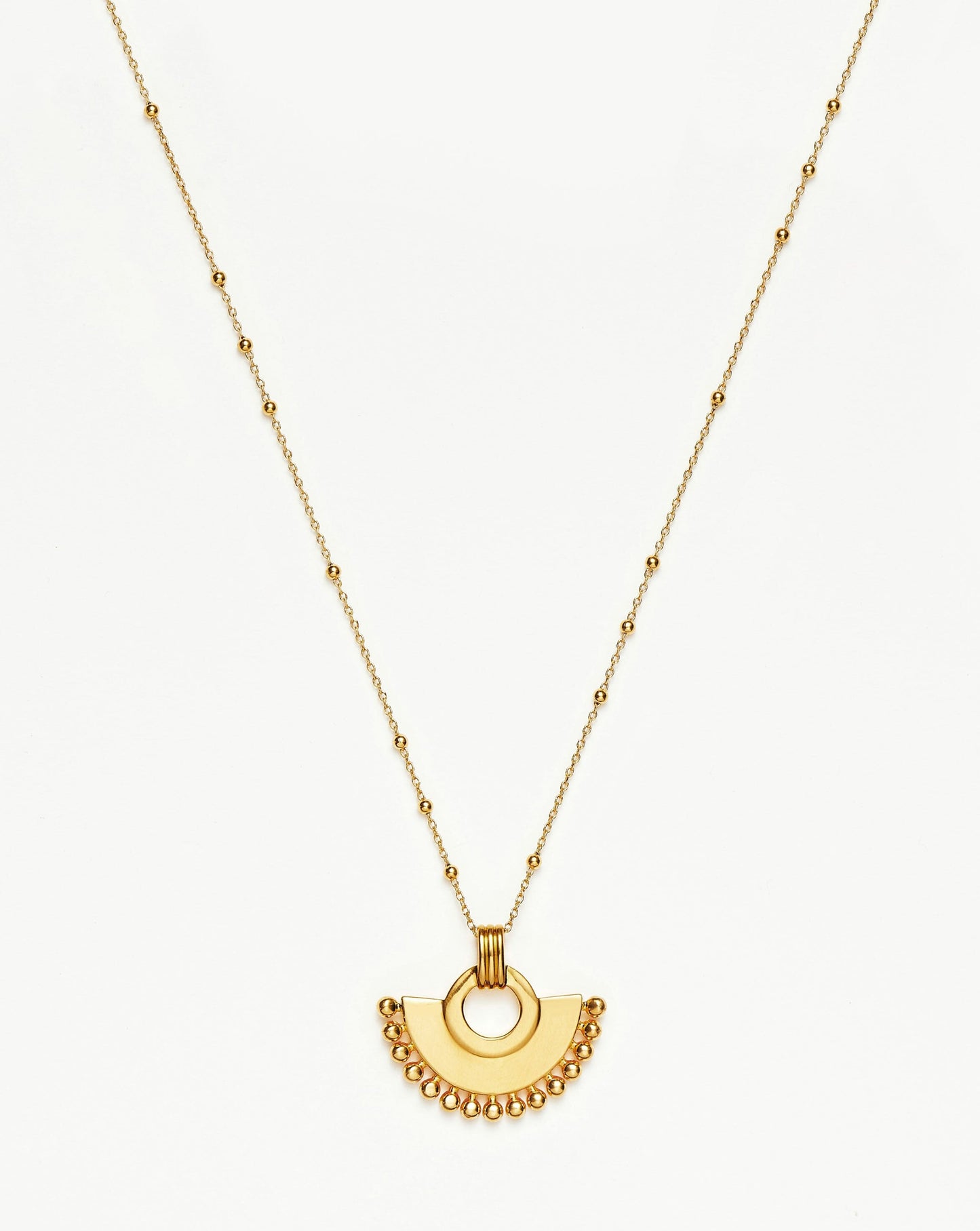Zenyu Fan Necklace | 18ct Gold Plated Necklaces Missoma