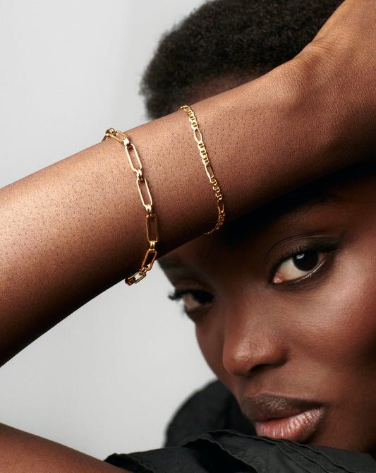 Aegis Chain Bracelet | 18ct Gold Plated Bracelets Missoma