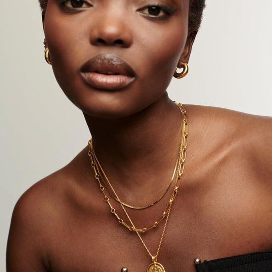 Aegis Chain Necklace | 18ct Gold Plated Necklaces Missoma