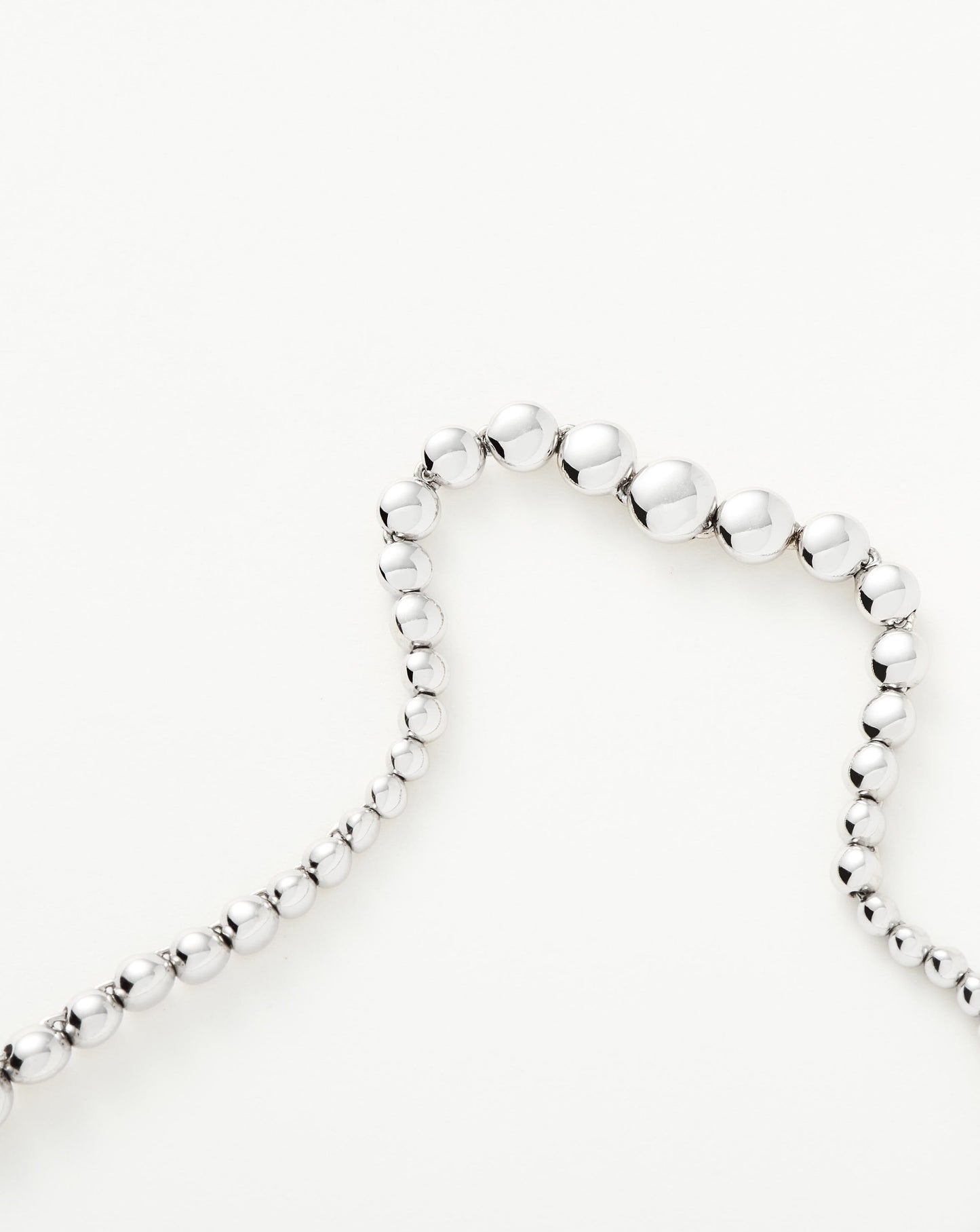 Articulated Beaded Choker | Sterling Silver Necklaces Missoma